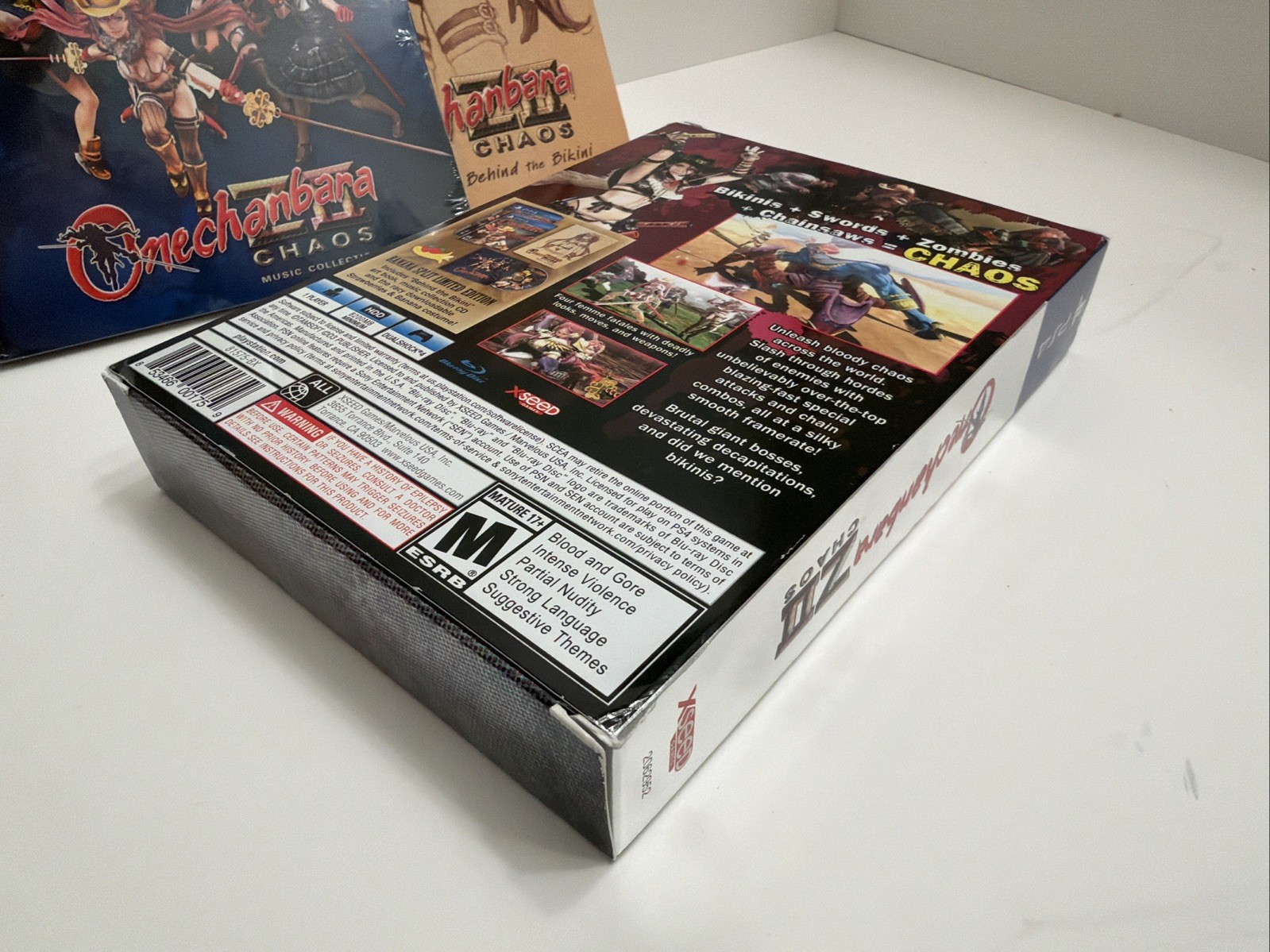 Onechanbara Z2: Chaos – “Banana Split” Edition (PS4) Complete CIB NEW Open Box