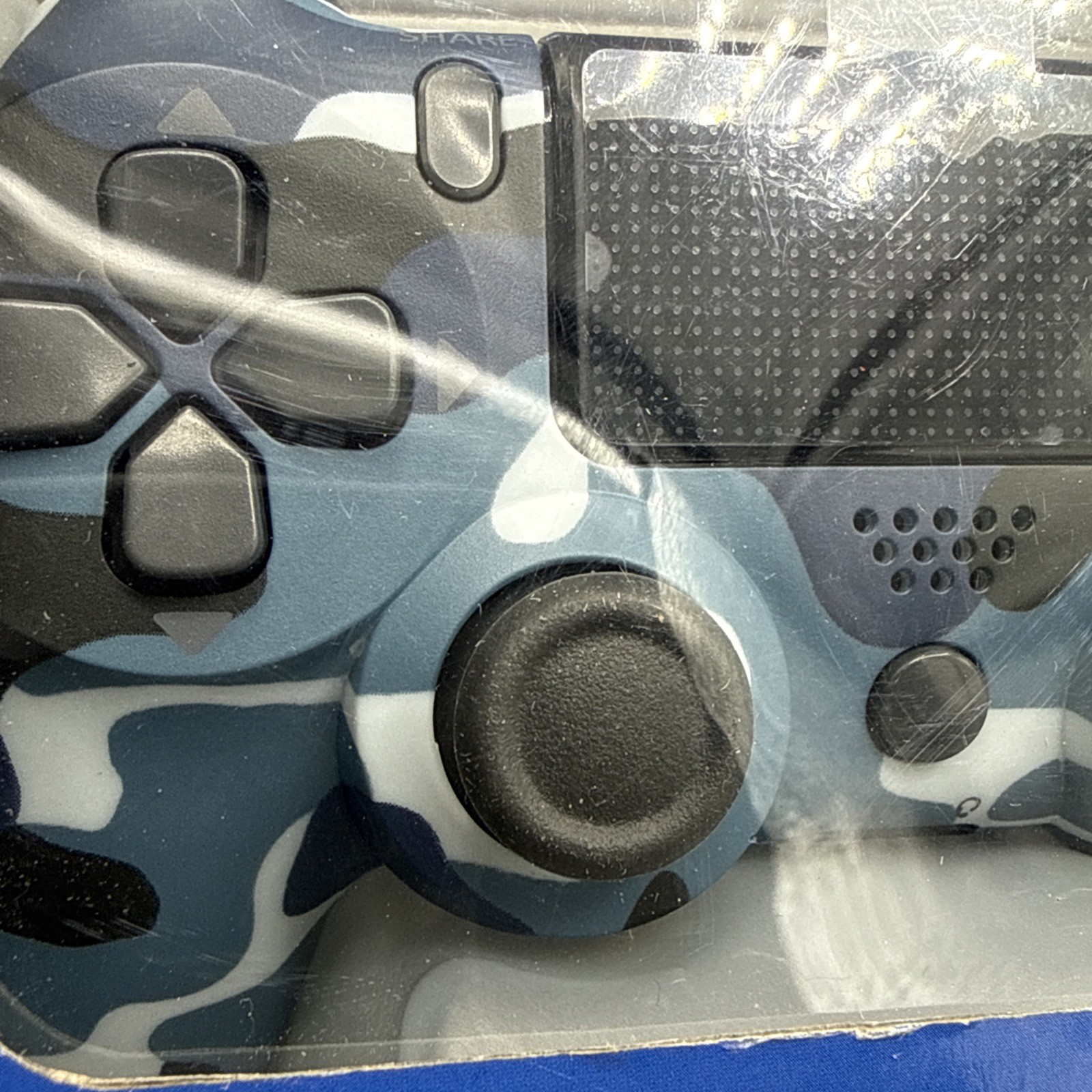 Playstation 4 Double Motor Vibration 4 Wireless Controller Blue Comoflauge PS4