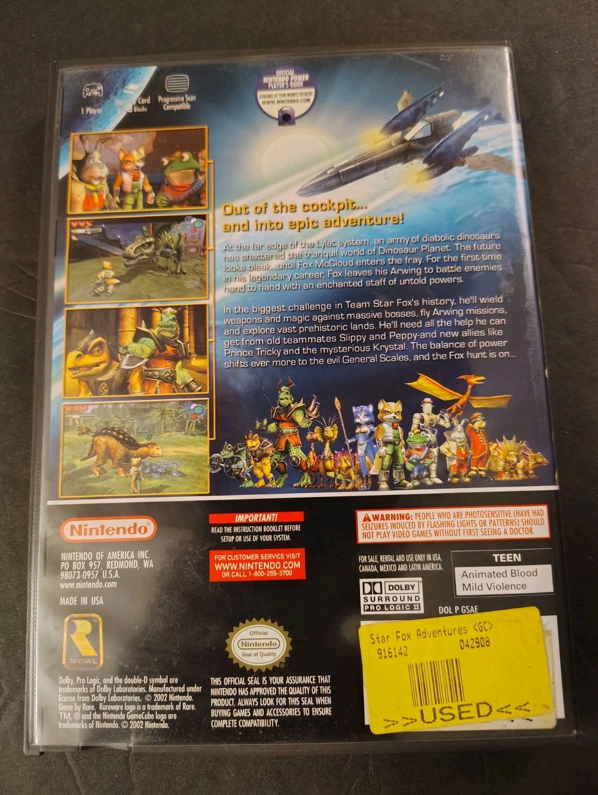 Starfox Adventures (Nintendo GameCube)