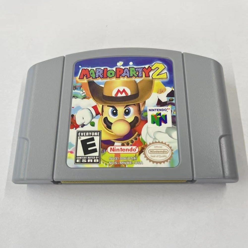Mario Party 2 – Nintendo 64 (N64) In excellent condition Hard to find Near mint