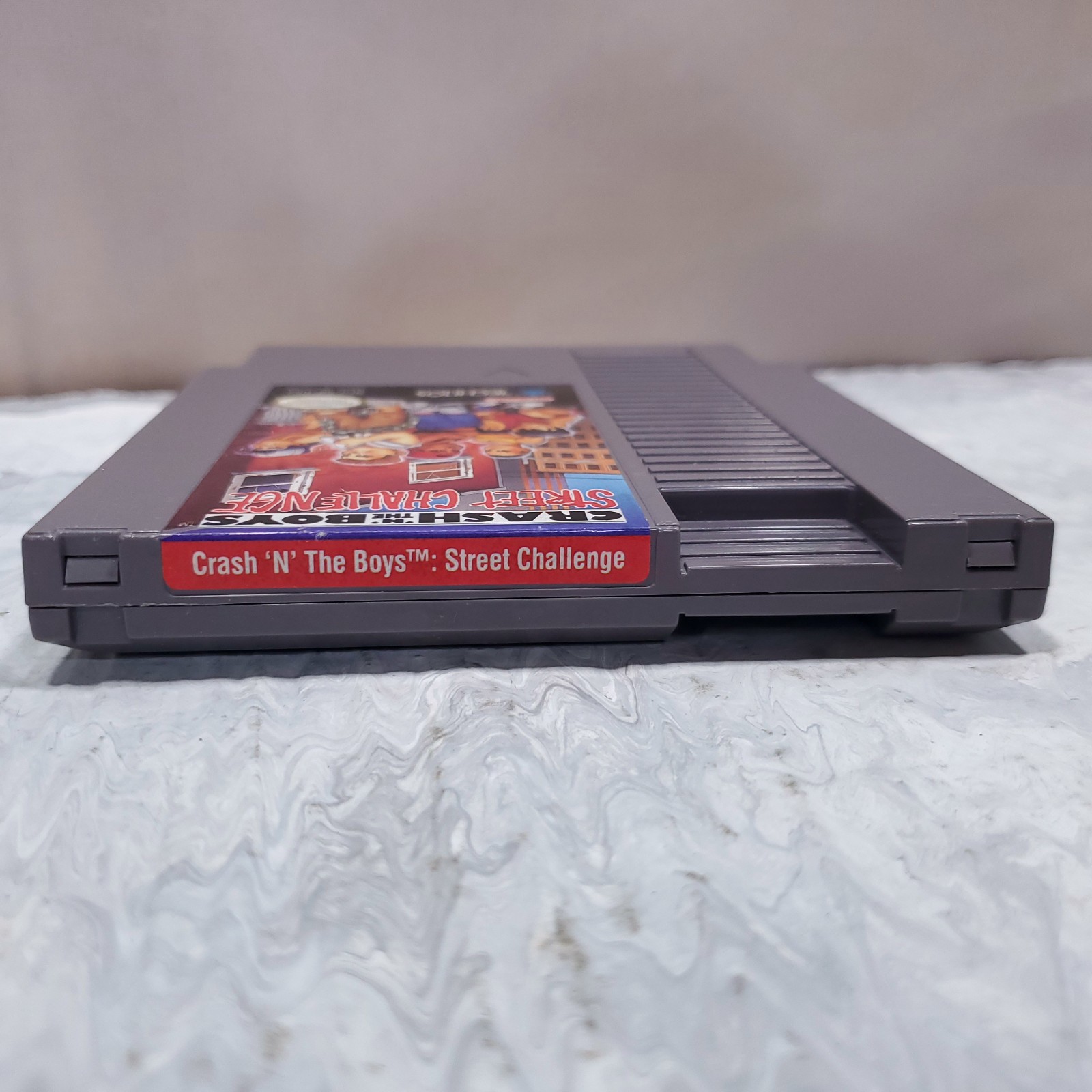 Crash N the Boys NES CART Original Vintage Nintendo Games Cleaned & Tested