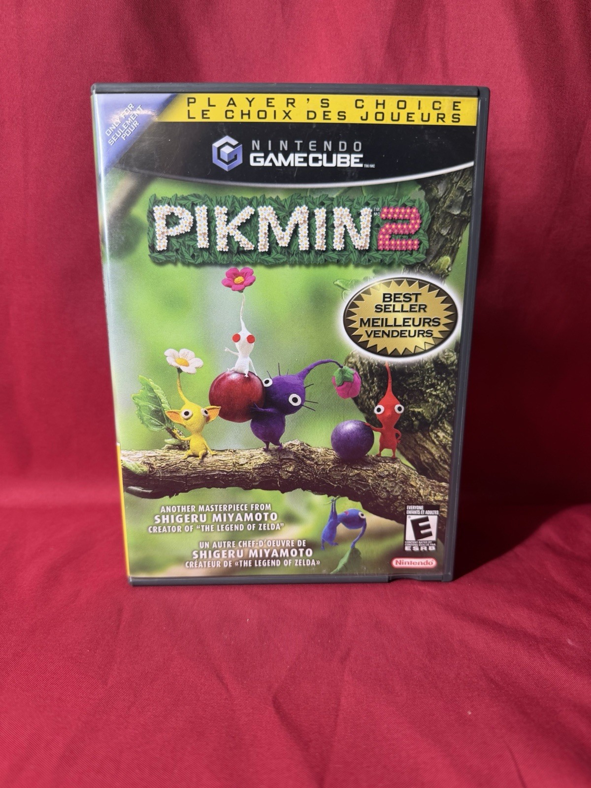 Pikmin 2 (Gamecube) – NO GAME – Canadian Box Art And Manual Only – Rare Version