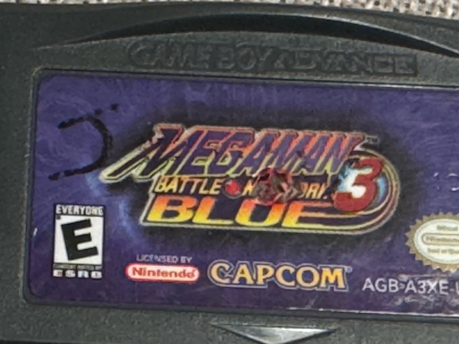 Game Boy Advance SP AGS-001 No Charger – With Game MEGAMAN BATTLE NETWORK 3 BLUE