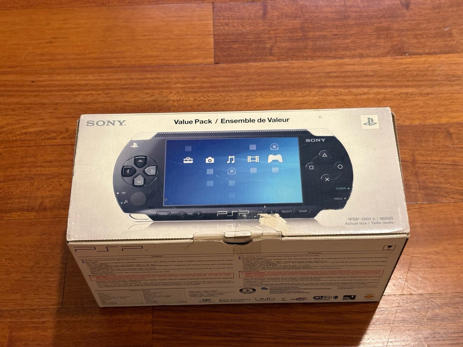 Sony PSP 1000 Value Pack CIB Matching Serial OEM Charger Tested Read PSP-1001