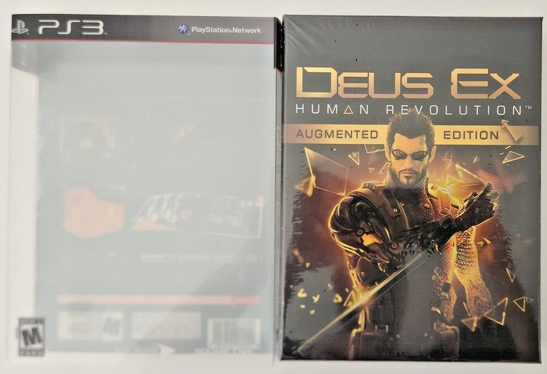 Deus Ex: Human Revolution Augmented Edition PS3 Brand New Game (2011 RPG)
