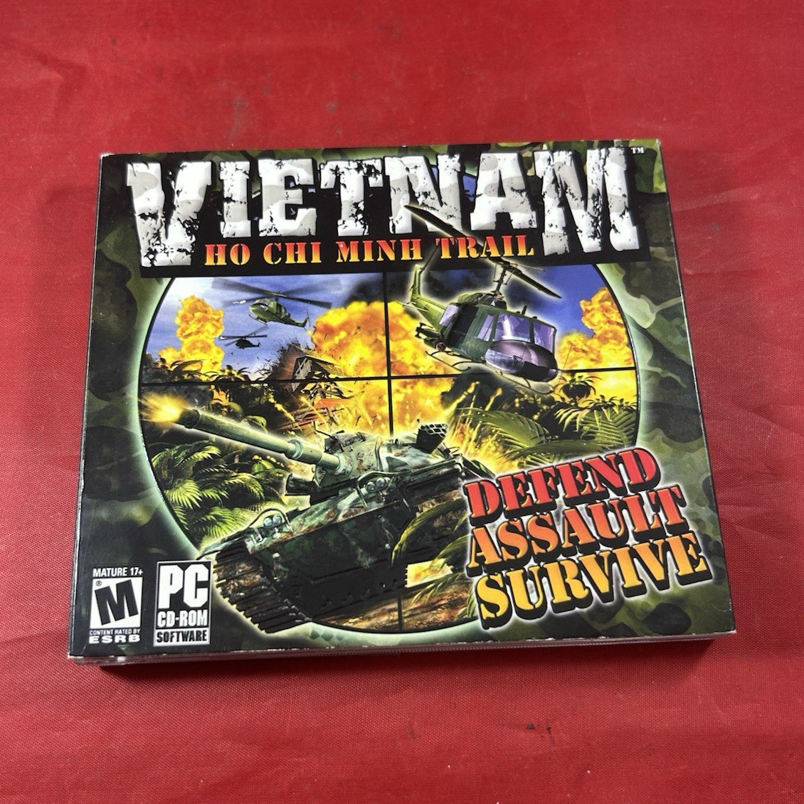 ValuSoft Vietnam: Ho Chi Minh Trail PC CD-ROM Game Manual Included 2003