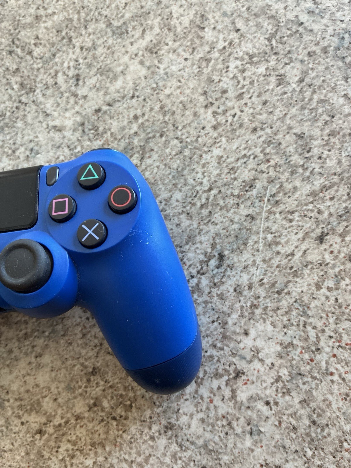 Sony Dualshock 4 OEM Wireless Controller CUHZCT2U – Blue (PS4) Parts Only Read