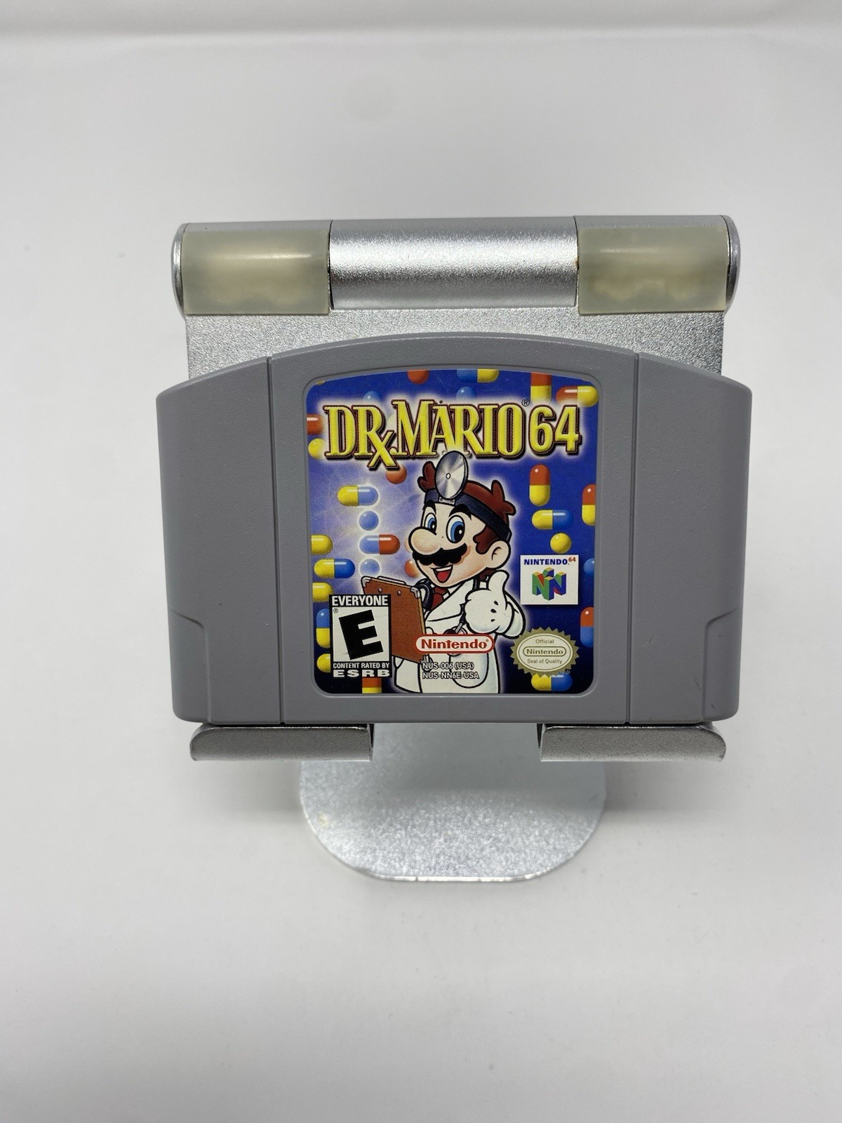 Dr. Mario 64 N64 Game Box Manual Complete Authentic Nintendo
