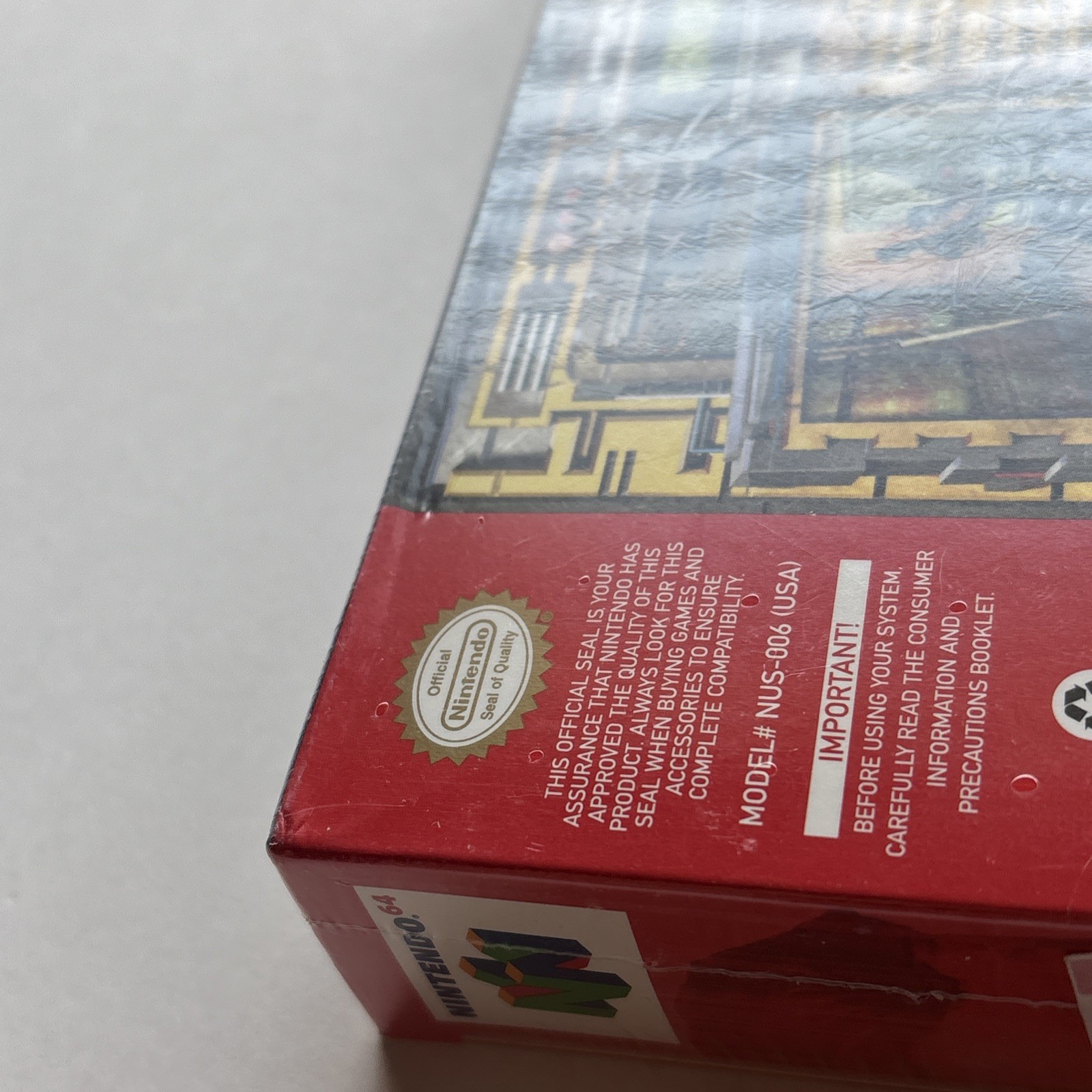 New Hybrid Heaven Nintendo 64 N64 Authentic Factory Sealed Box WATA VGA CGC PSA
