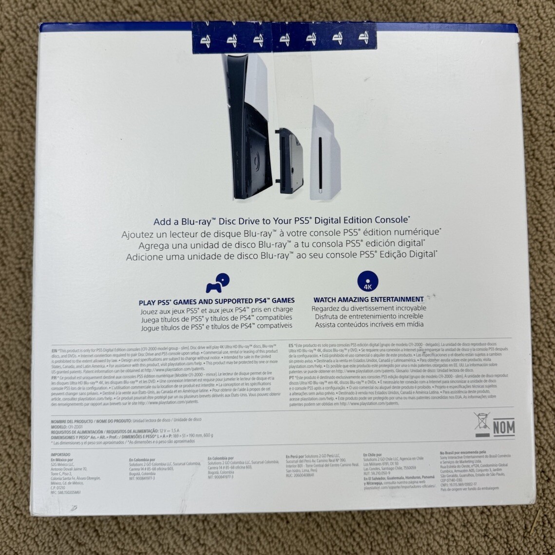 PS5 Digital Slim 30th Anniversary Edition Bundle W/ Disc Drive & 30th DualSense