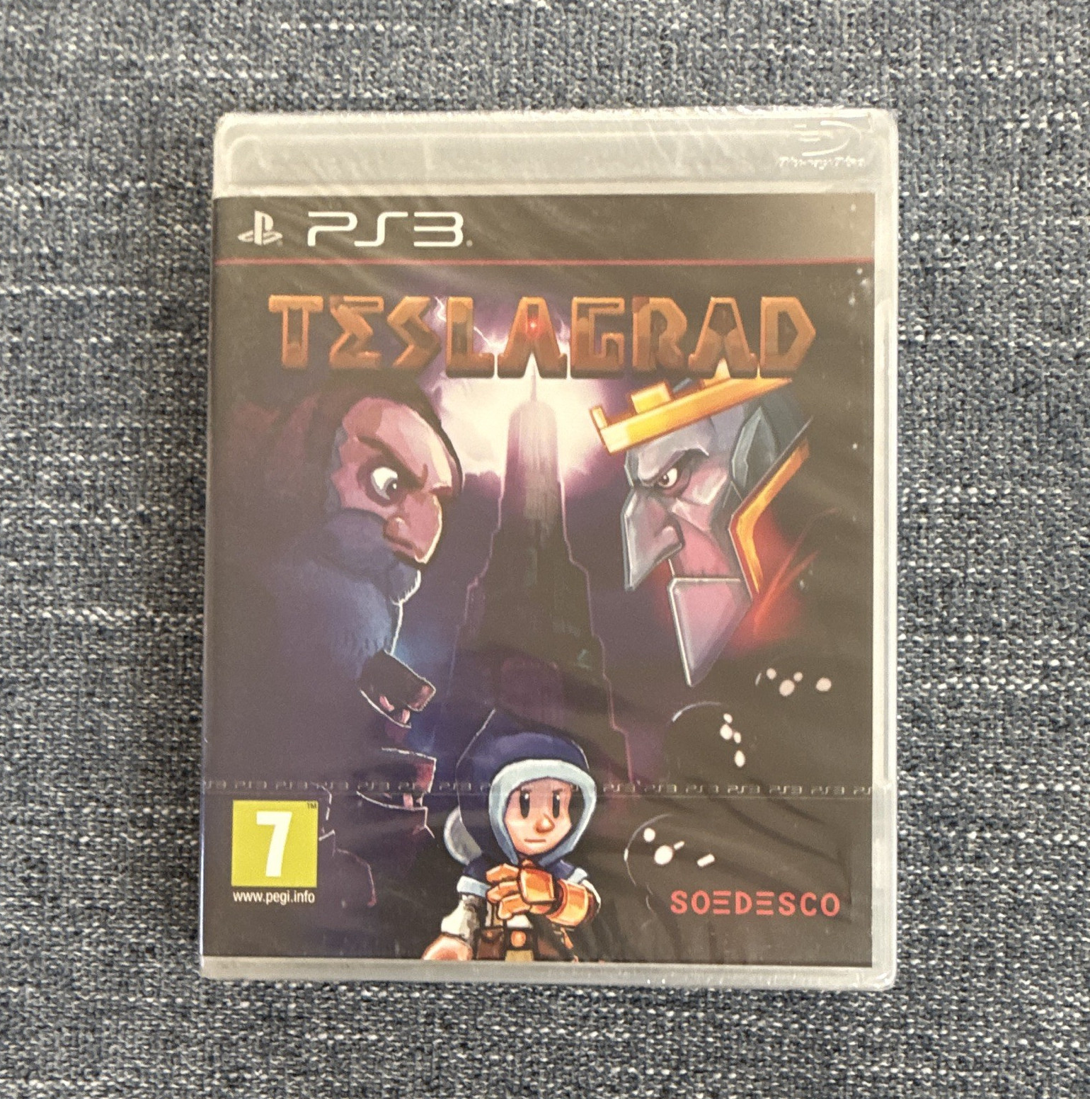 SOEDESCO Teslagrad Video Game PEGI 7 Sony PlayStation 3 PS3 Platformer