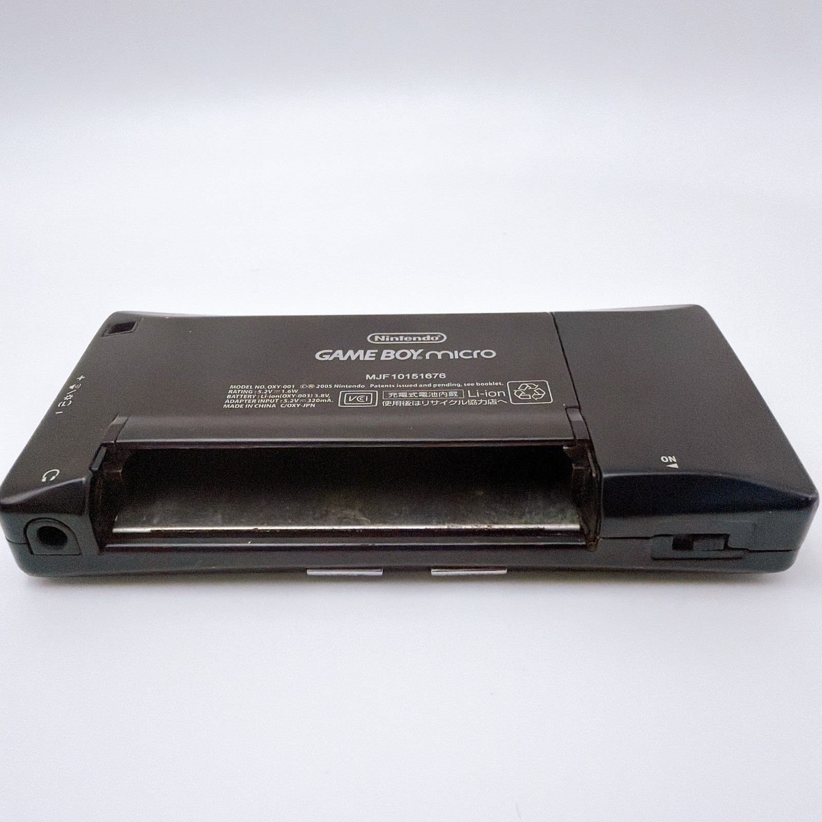 Nintendo Game Boy Micro Black Console Tested Working Japan