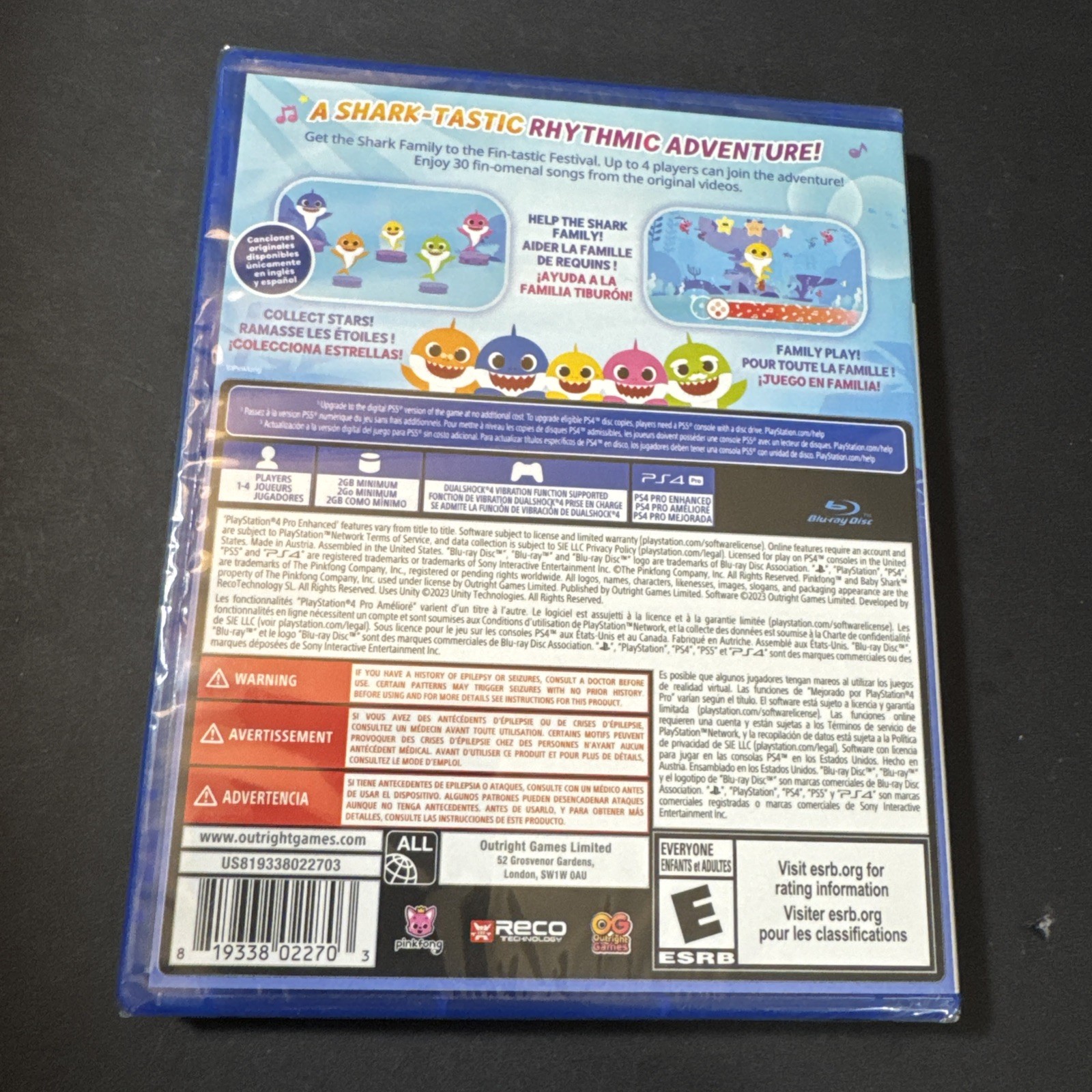 Baby Shark: Sing and Swim Party PS4 Sony PlayStation 4 (PS5 Upgrade Available)