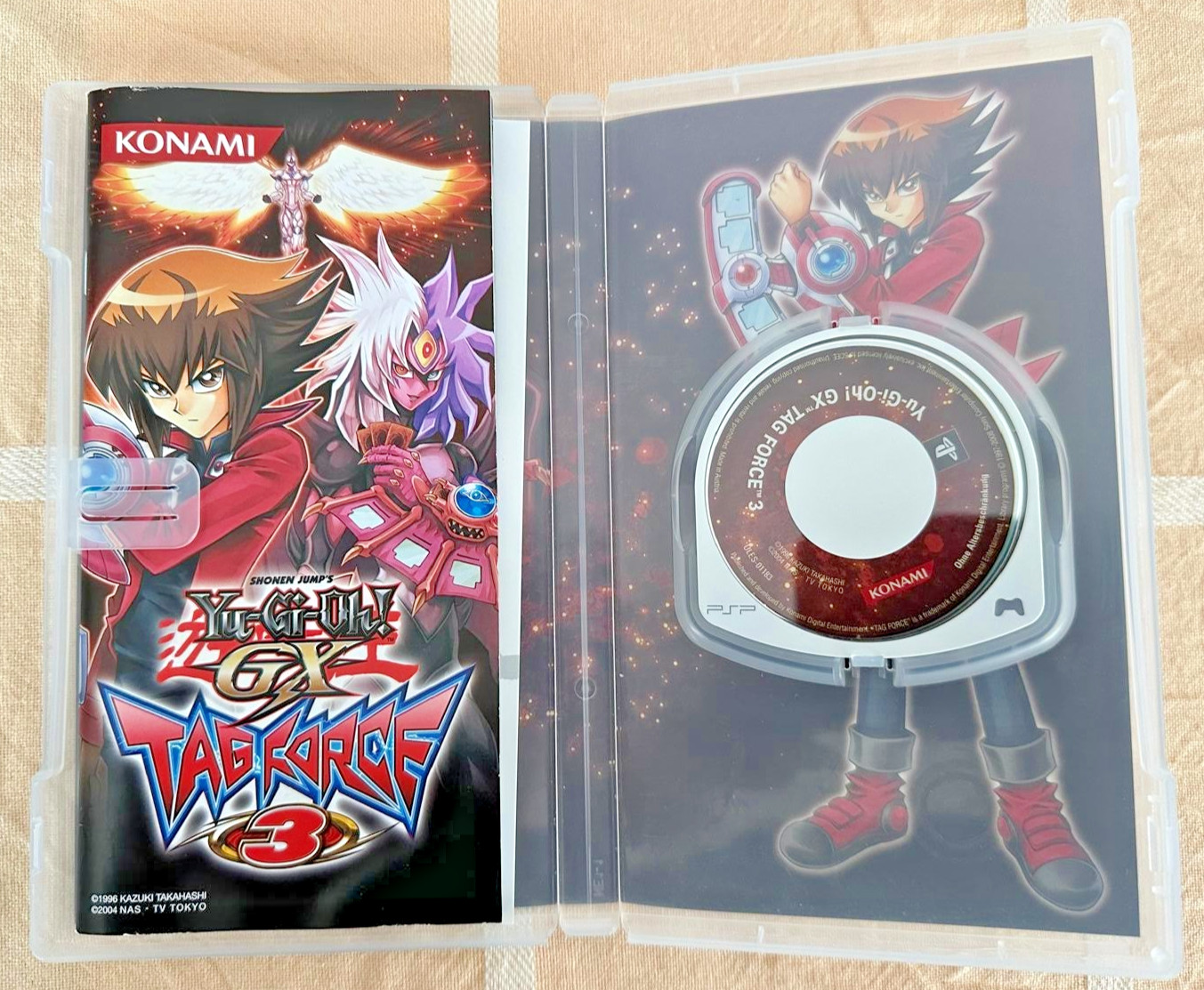YU-GI-OH GX Tag Force 3 YuGiOh CIB REGION FREE Sony PSP English Italia