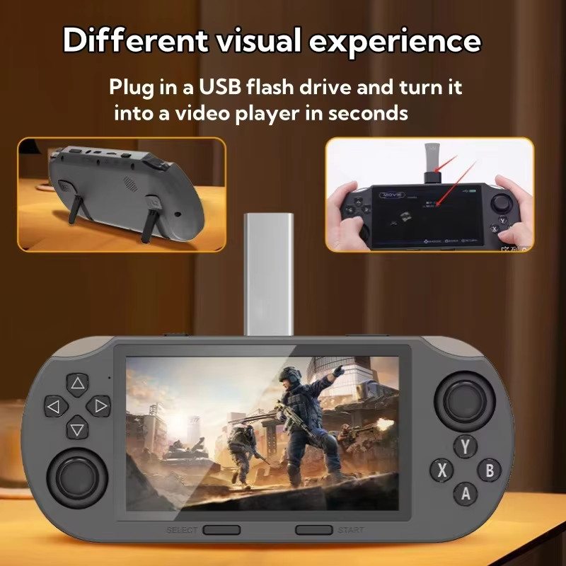 SF3000 Retro Handheld Video Game Console Classic Games Pocket Player with 4.5 In