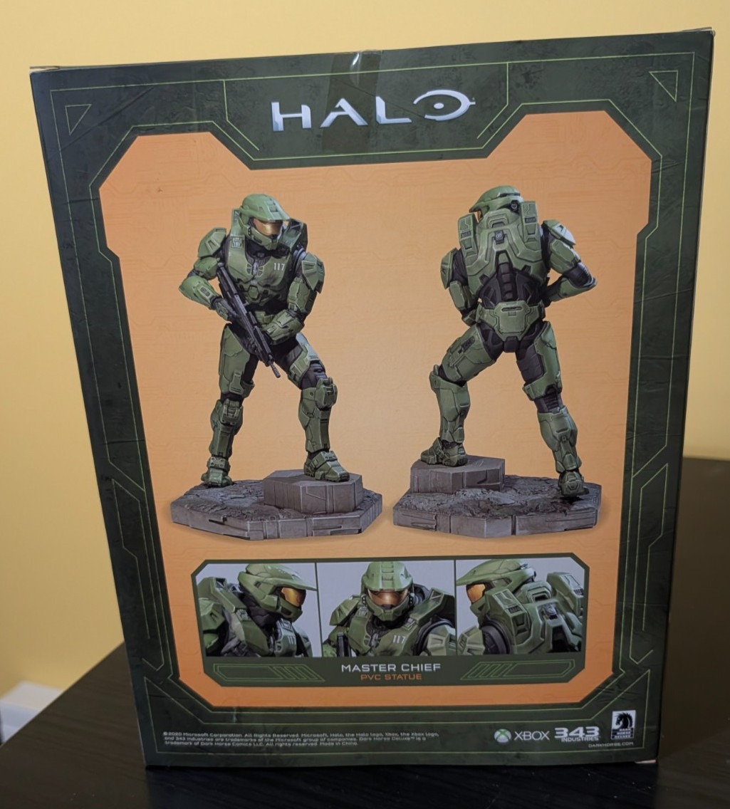 Halo Infinite Master Chief PVC Statue – Brand New