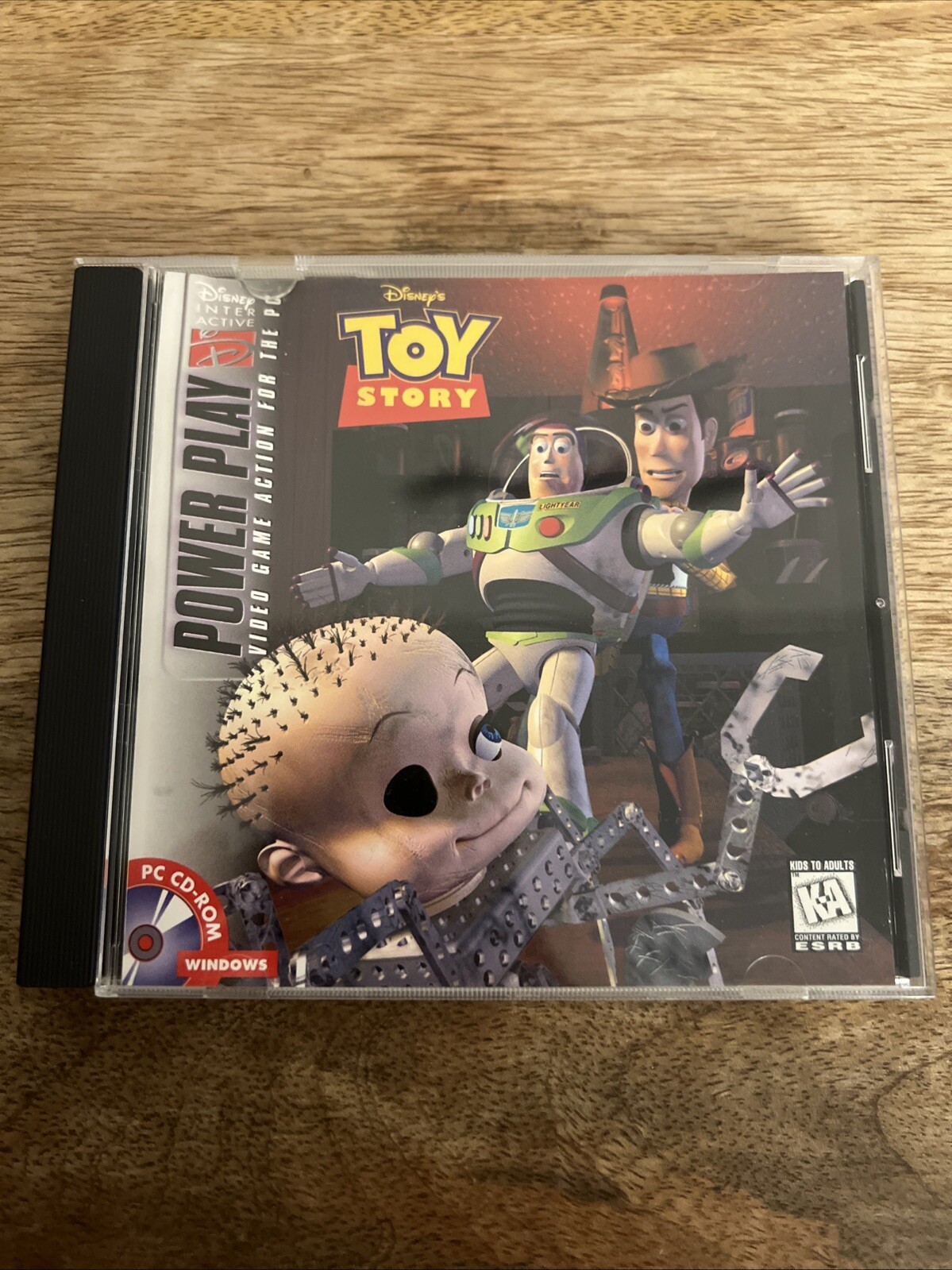 Disney Toy Story Pc Cd-ROM Video Game 2001 Rating K-A Tested