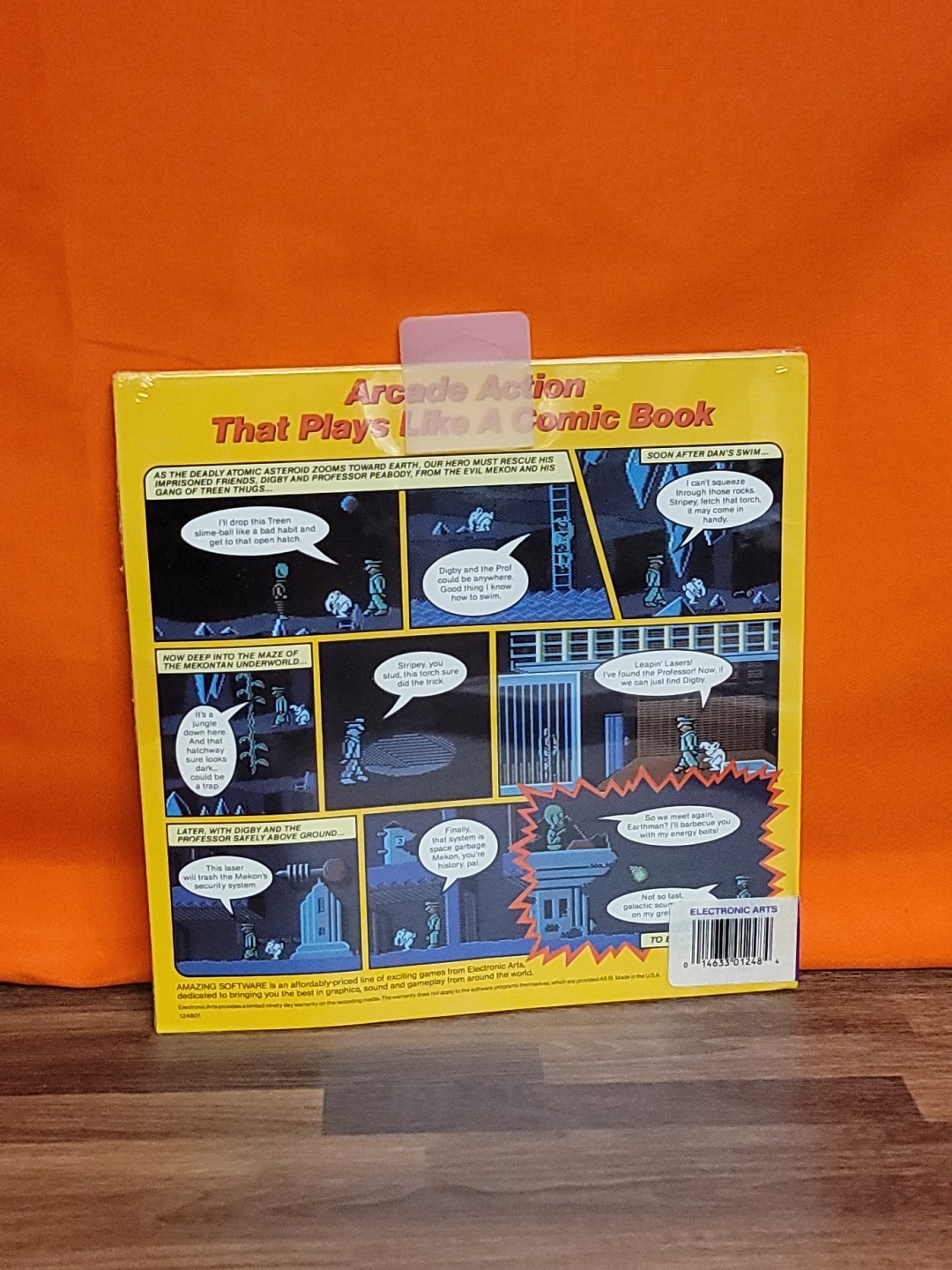 Rare EA Games Dan Dare Pilot of the Future (Commodore 64 C64/128) Brand New NIB