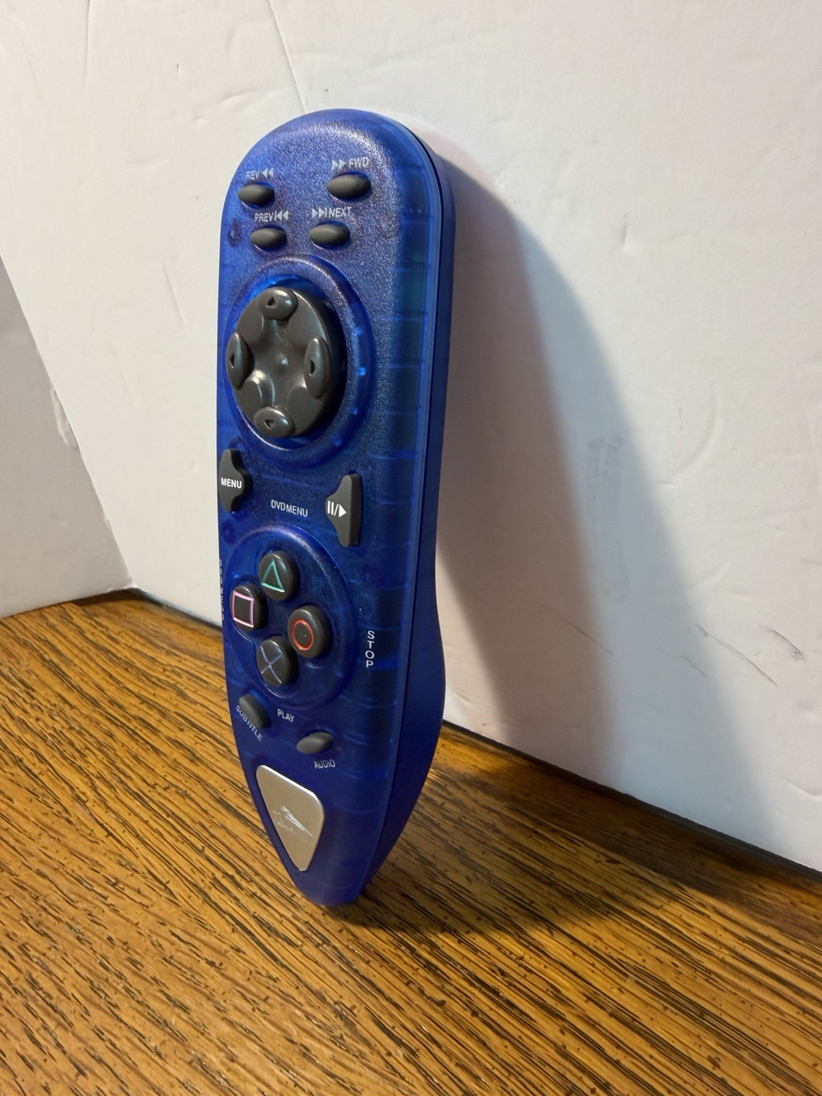 Pelican PS2 DVD Remote Control Blue Translucent PL-609 PL-607 TESTED WORKS
