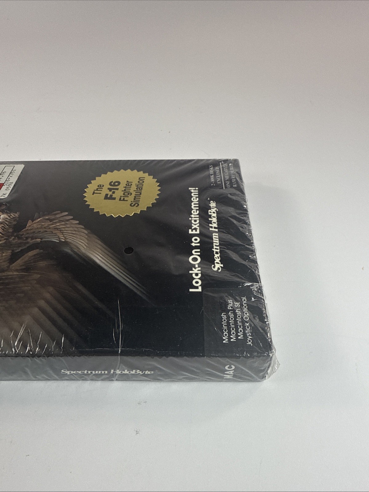 Falcon Flight Simulator Big Box Macintosh CIB By Spectrum Holobyte MINT COND