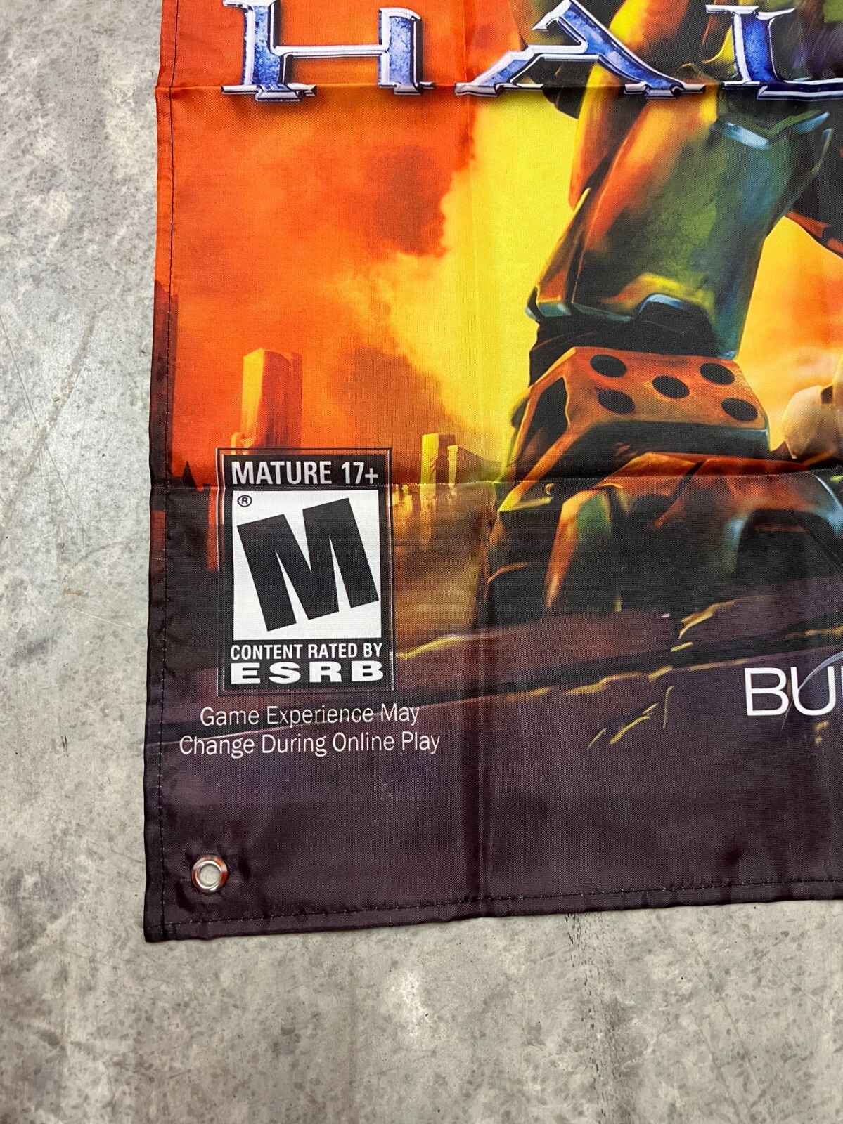 Halo 2 Custom Wall Flag Banner Tapestry 2 x 3 Ft, Xbox