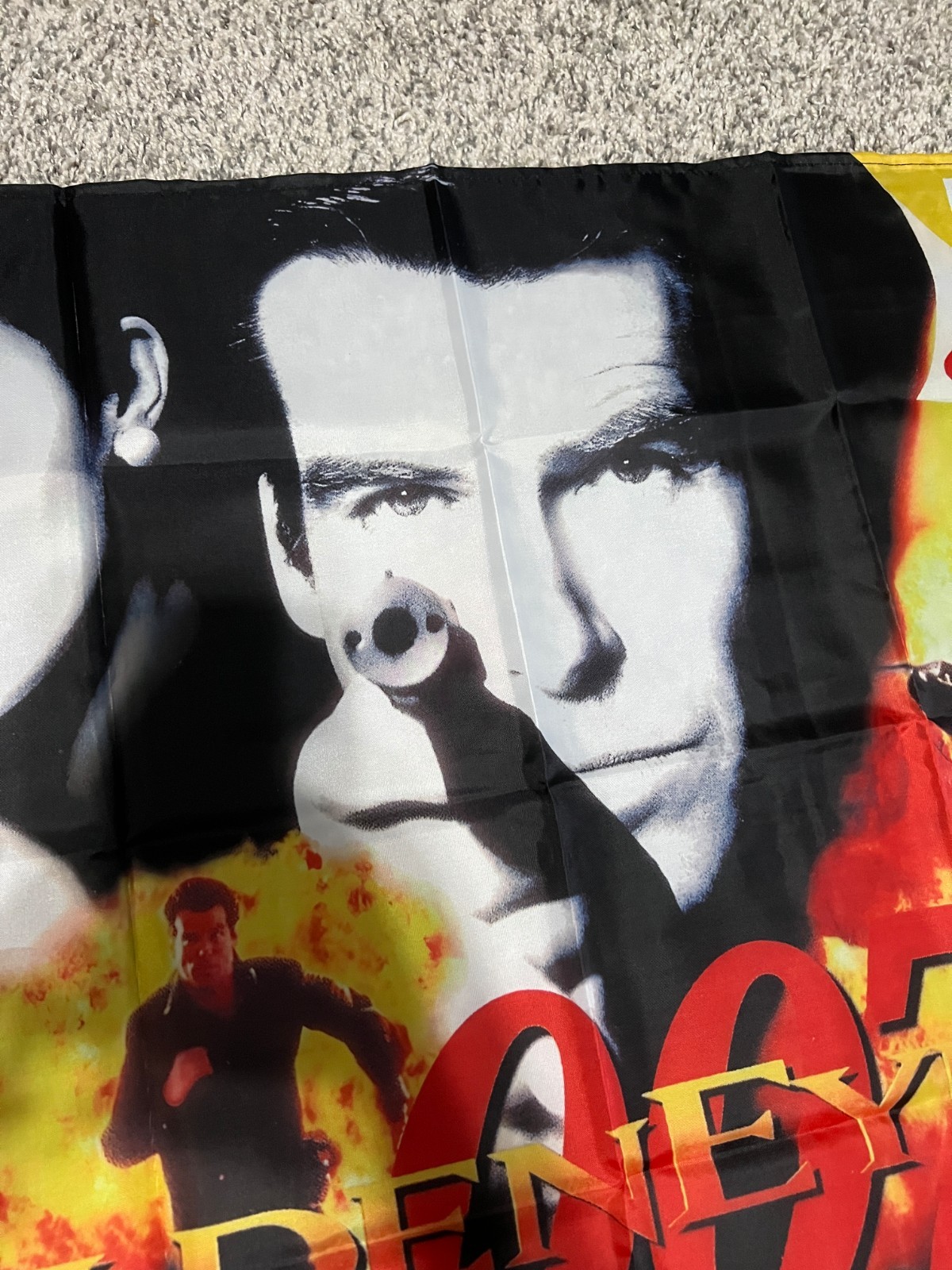 Goldeneye 007 Wall Flag Banner Tapestry 2 x 3 Ft, N64