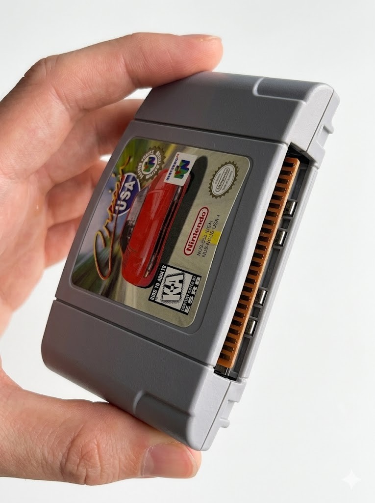 Cruis’n USA N64 Nintendo 64 GameCartridge– Classic Retro Arcade Racing Adventure