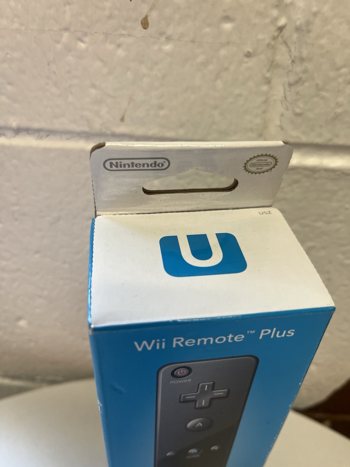OEM Authentic Nintendo Wii U Remote Plus Motion Controller – Black – New Sealed