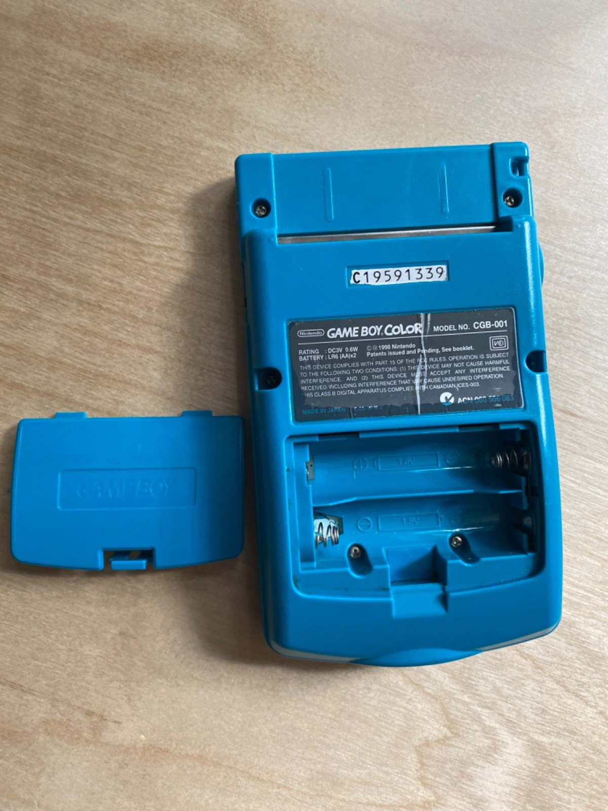 Nintendo Game Boy Color Handheld Game Console – Teal