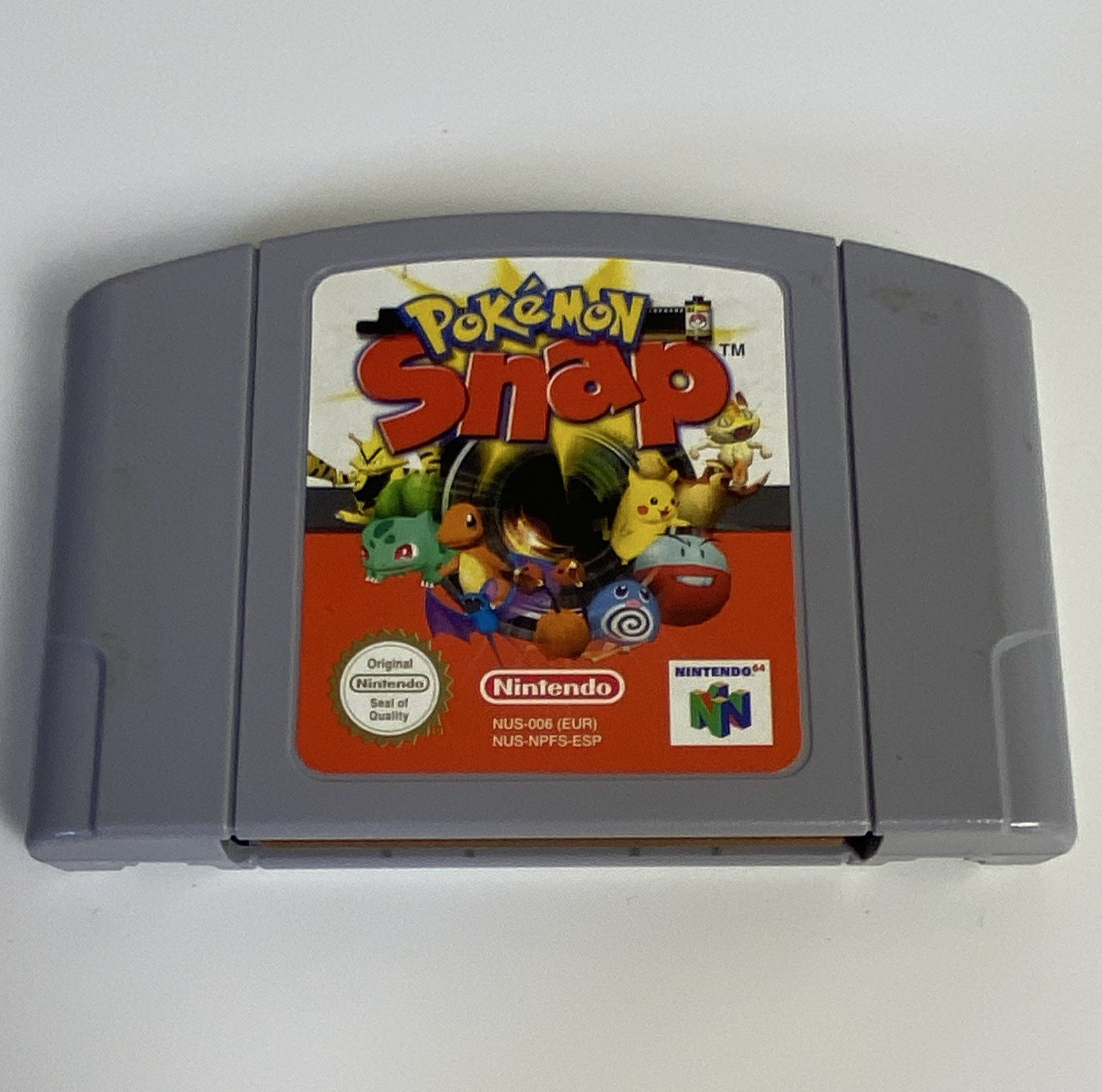 Nintendo Pokémon Snap Nintendo 64 PAL Spain, Spanish Cartridge Pokémon Series