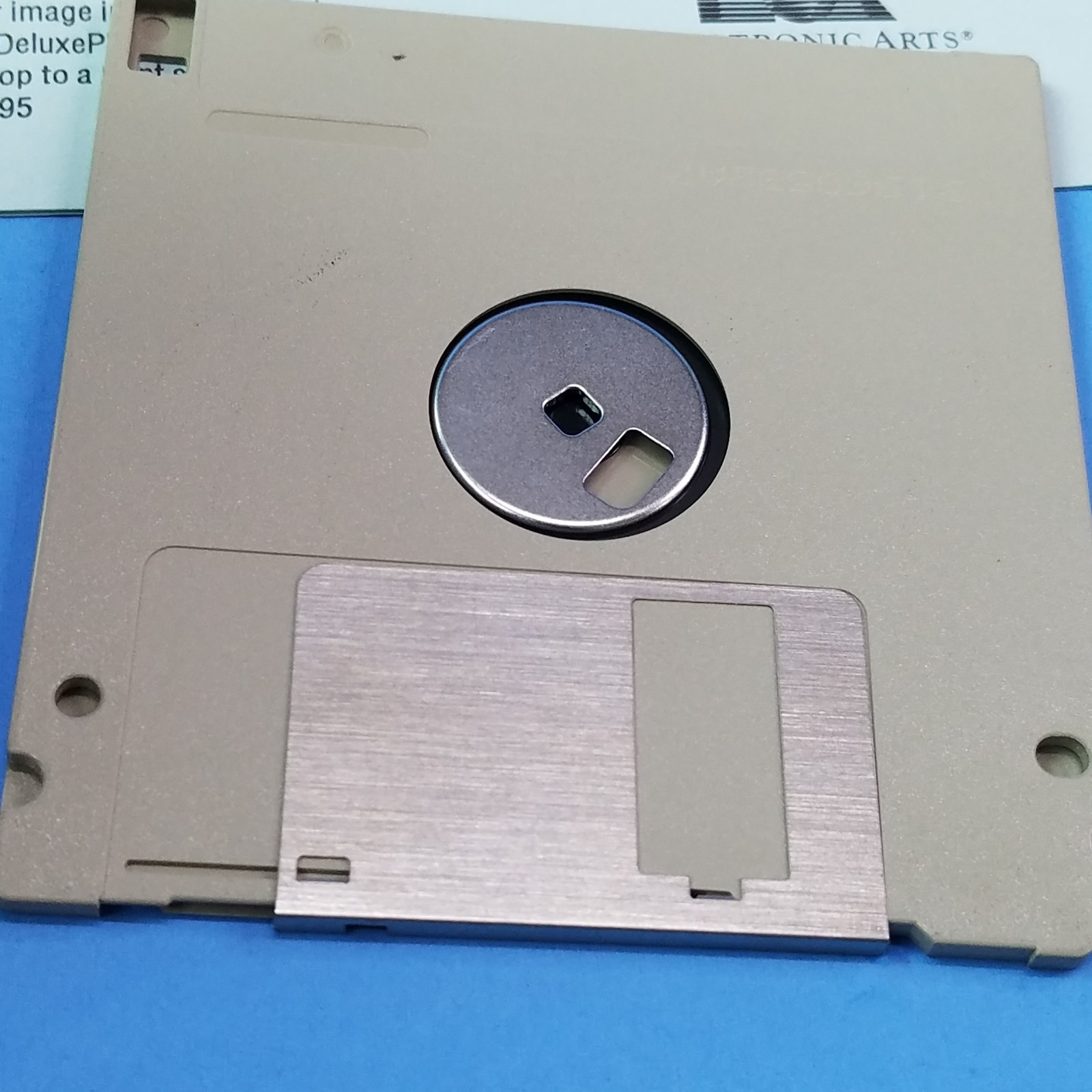 Amiga Populous Computer PC Game W Manual & Box Vintage Electronic Arts 1 Disk