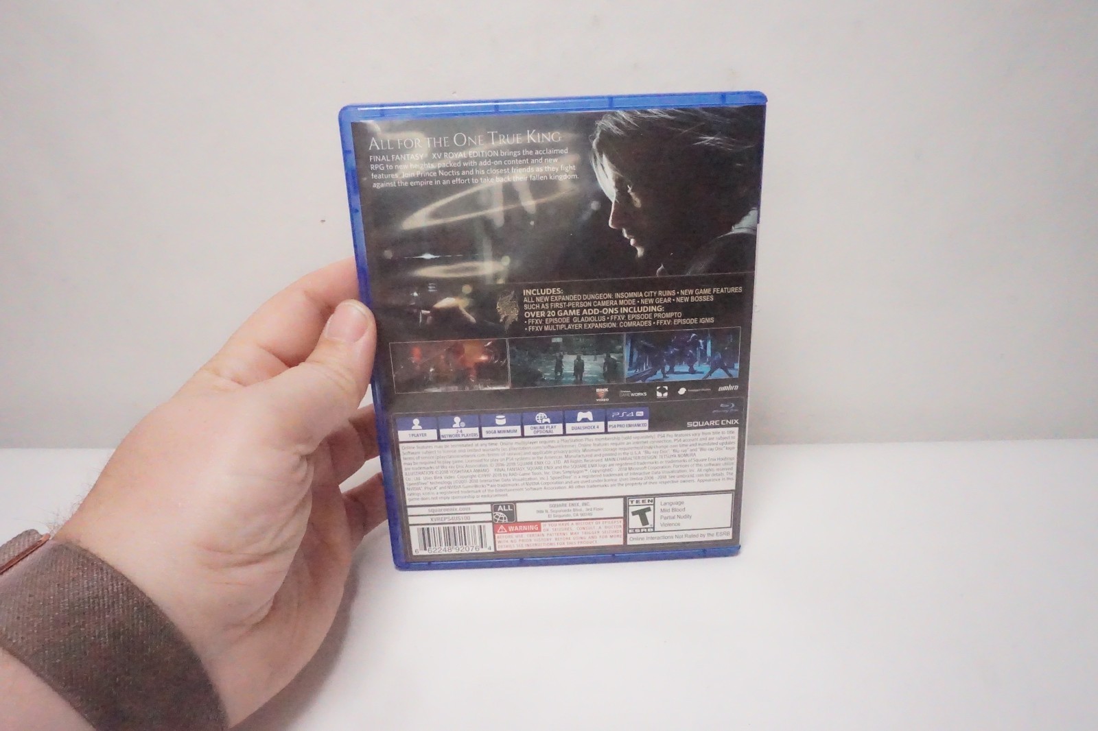Final Fantasy XV: Royal Edition (Sony PlayStation 4, 2018) PS4 Tested & Working