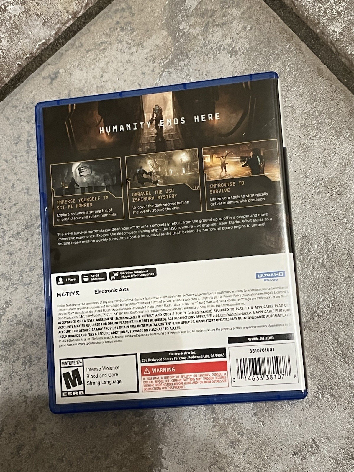Electronic Arts Dead Space (Dead Space Series) M Rated – Sony PlayStation 5
