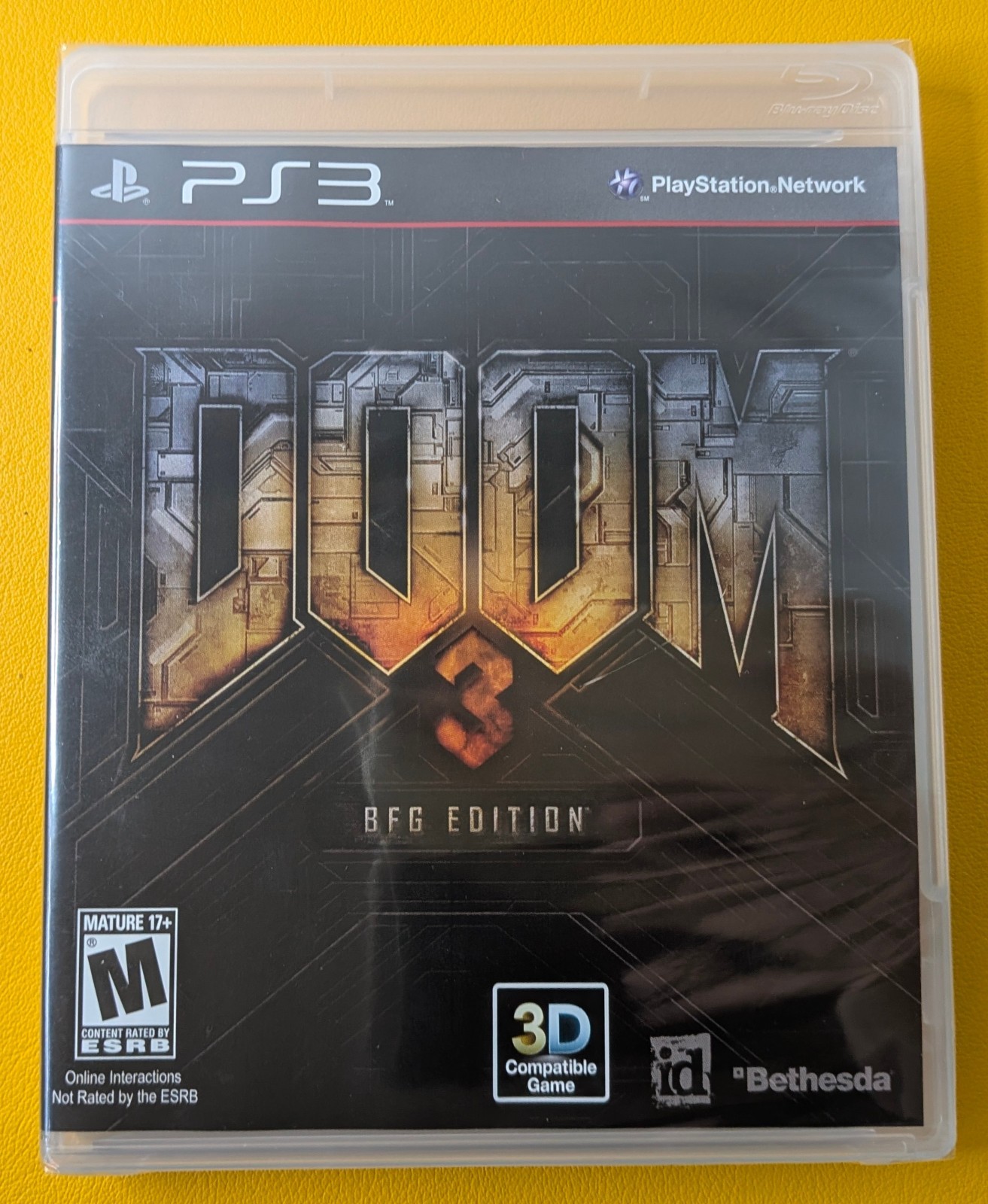 Doom 3 BFG Edition (2012) Sony PlayStation 3 NEW Factory Sealed