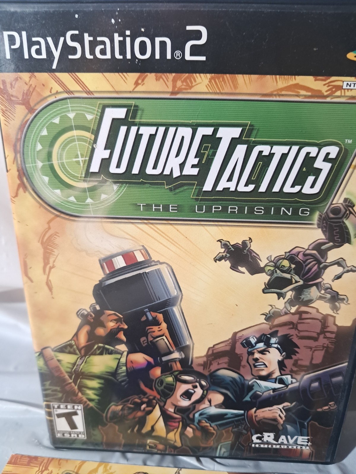 Future Tactics: The Uprising (PlayStation 2 PS2) CIB COMPLETE & TESTED