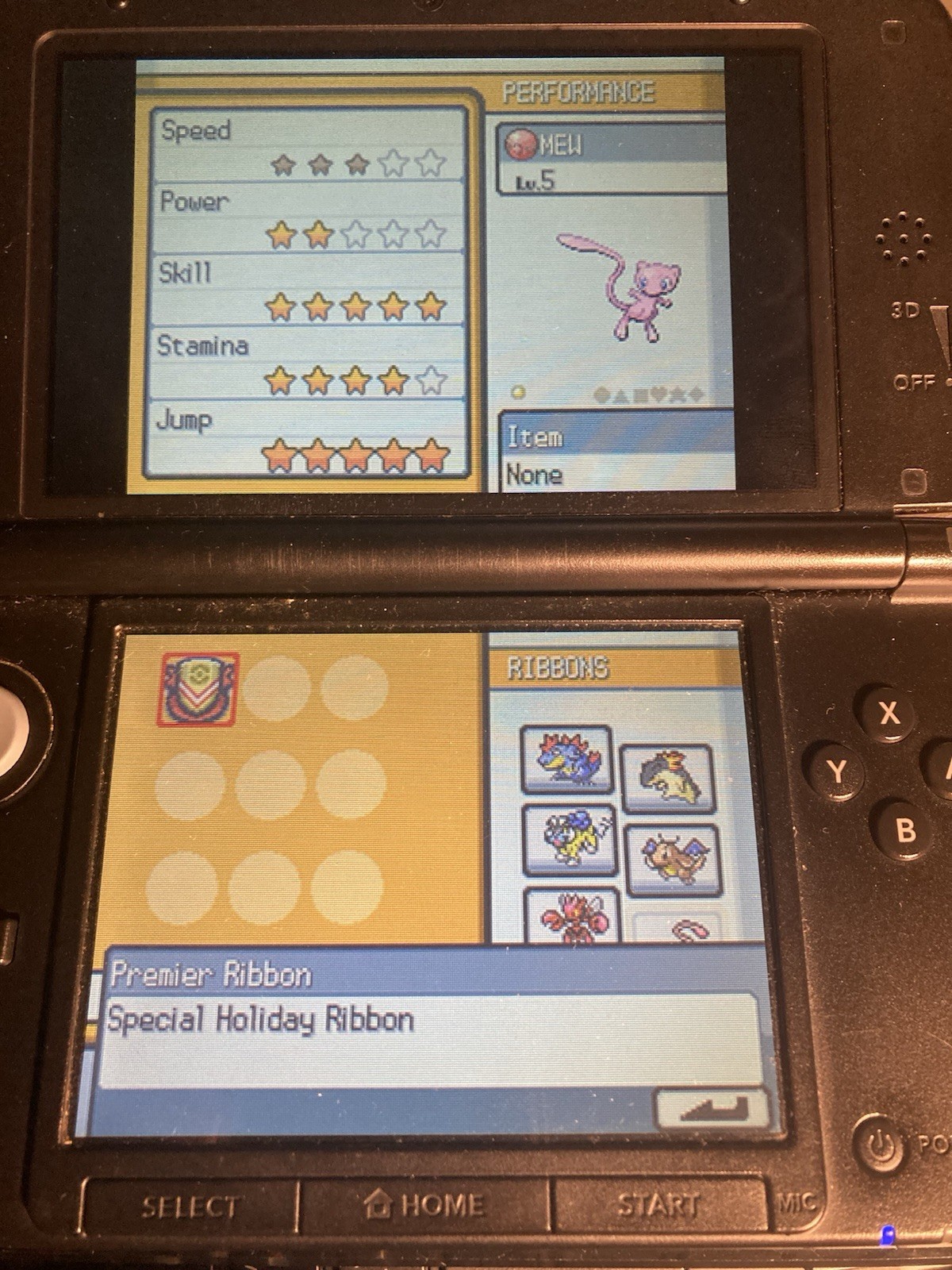 Pokemon FAL2010 Mew Authentic Event 10th Anniversary HGSS