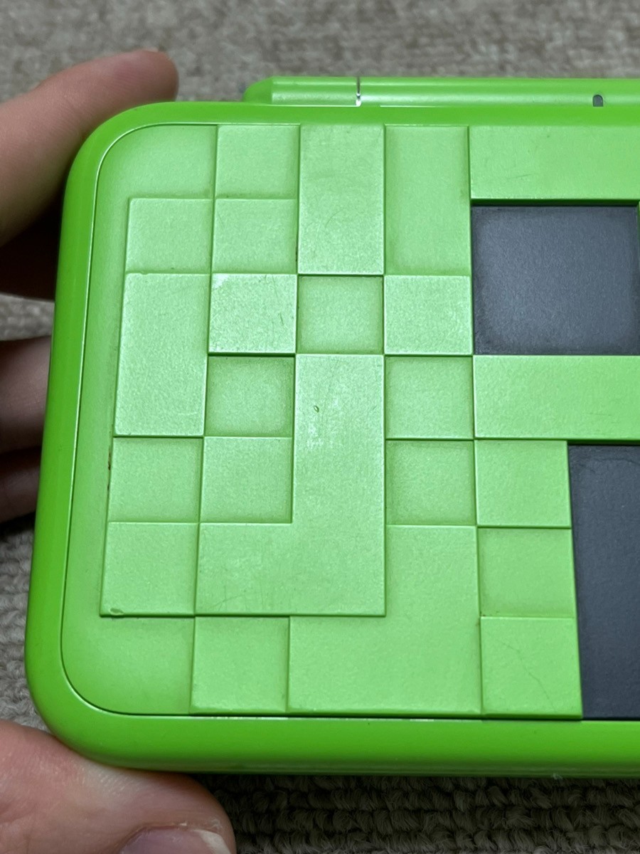 New Nintendo 2DS XL LL Minecraft Creeper Edition Console region Japanese B971