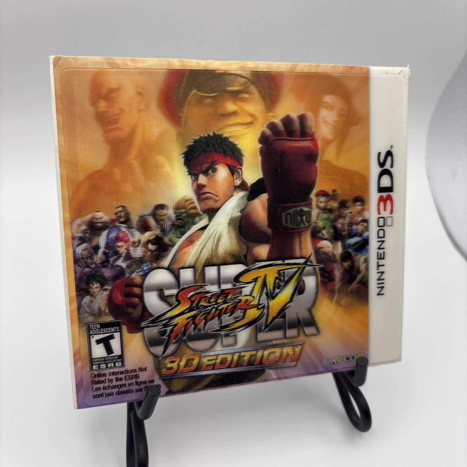 CIB w/ Slip Cover Super Street Fighter Iv: 3D Edition – Nintendo 3DS
