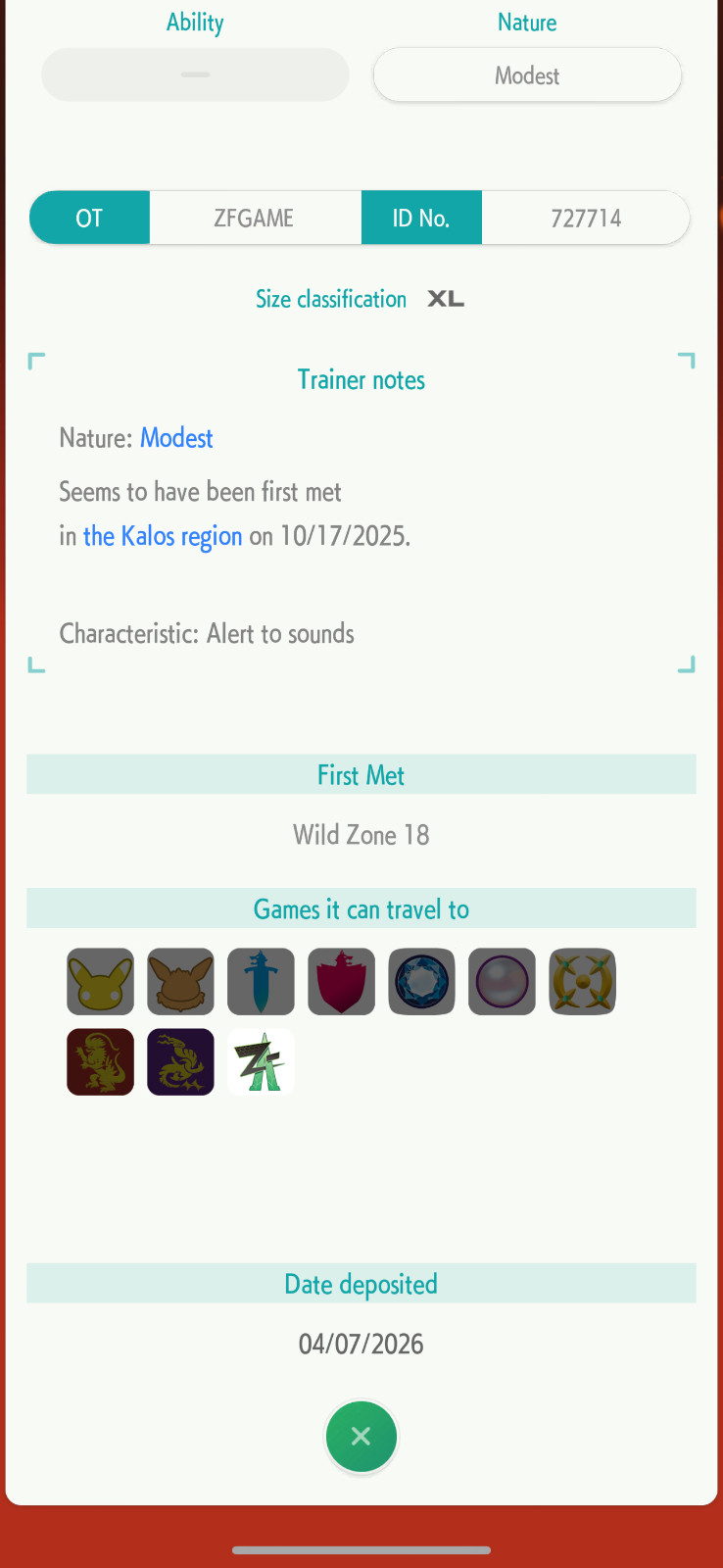 ✨6IV SHINY Delphox From ZA + EVS🚀 POKEMON HOME✨Champions✨Online delivery⚡