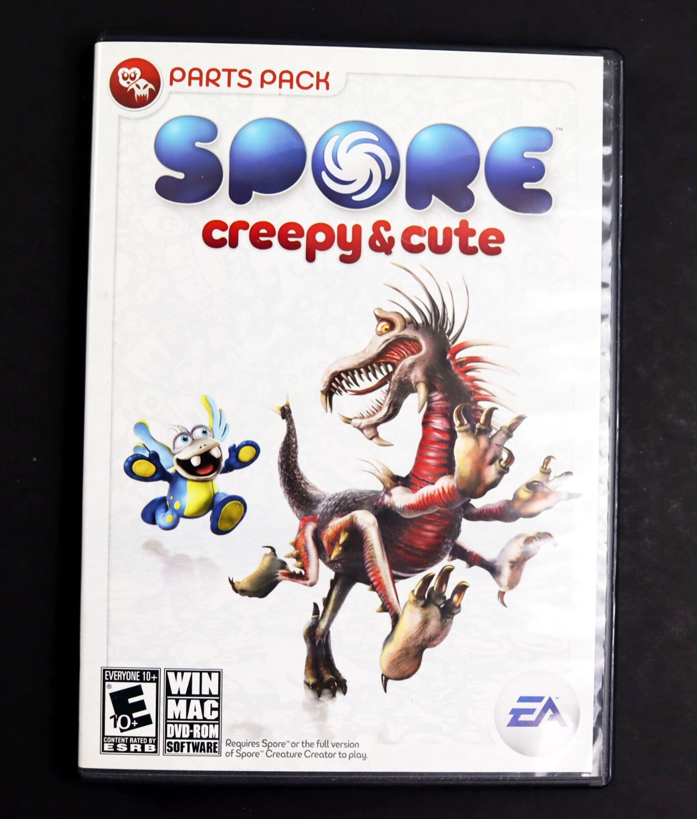Spore Creepy & Cute Parts Pack PC/Mac Video Game 2008 EA Complete Tested Works