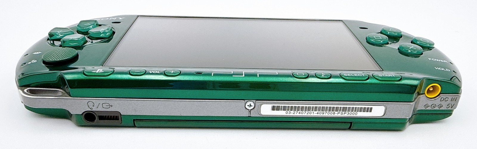 Sony PSP-3000 PSP 3000 Console Green Rare Color Region free – Excellent