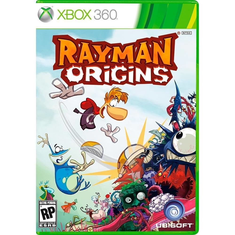 Rayman Origins Xbox 360 CIB Complete Tested Working Platformer Fan Favorite