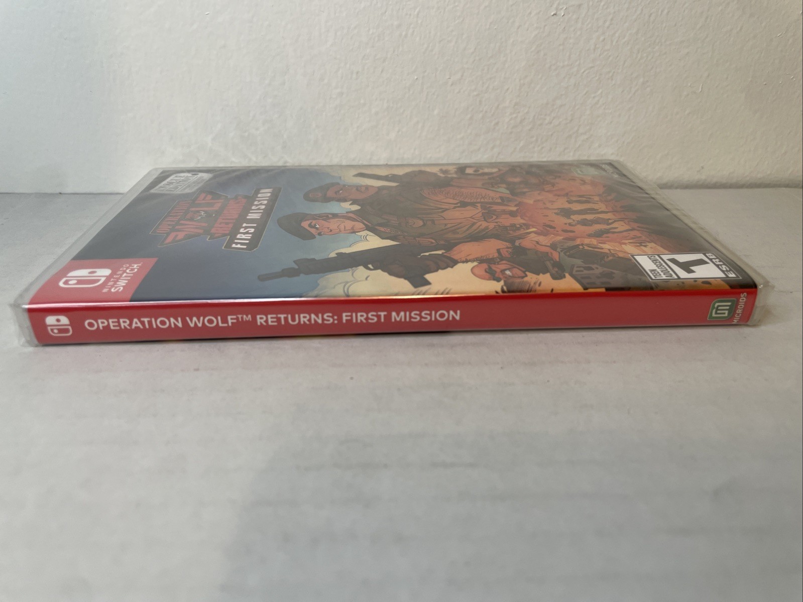 Operation Wolf Returns First Mission Nintendo Switch Sealed Brand New SHIPS FREE