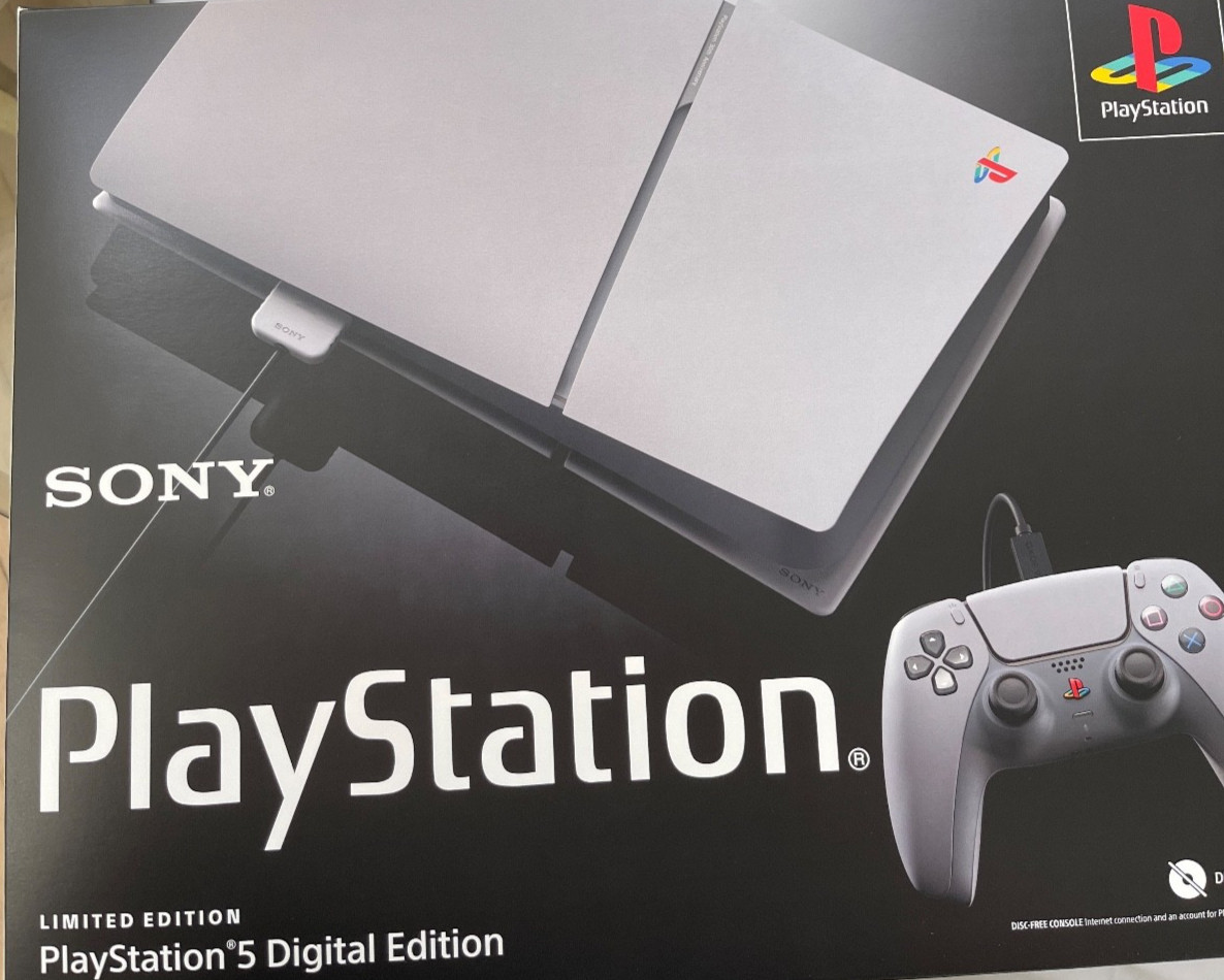 Sony PlayStation 5 Slim Digital Console 30th Anniversary Limited Edition Bundle