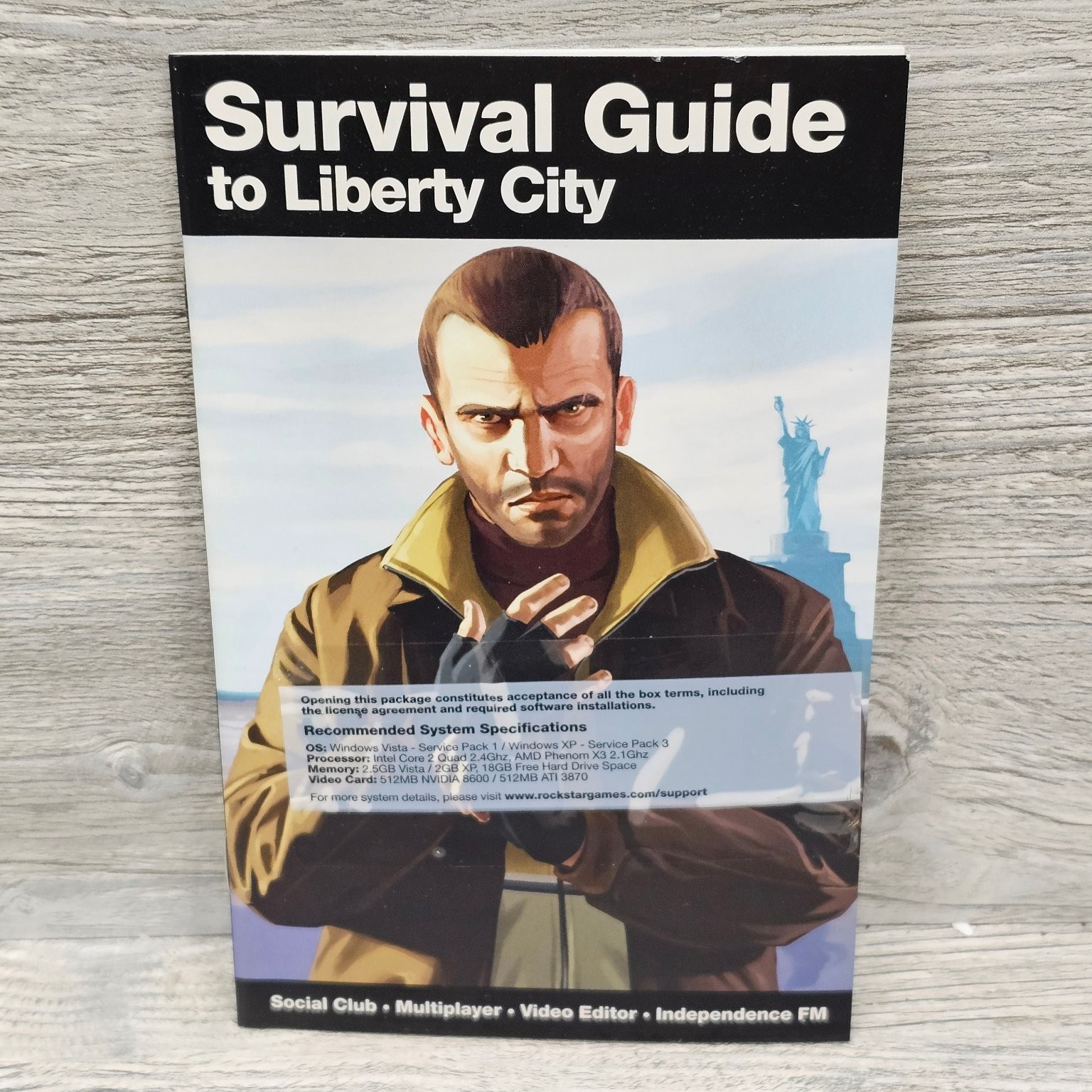 Grand Theft Auto IV Windows PC No Product Key Untested No Scratches