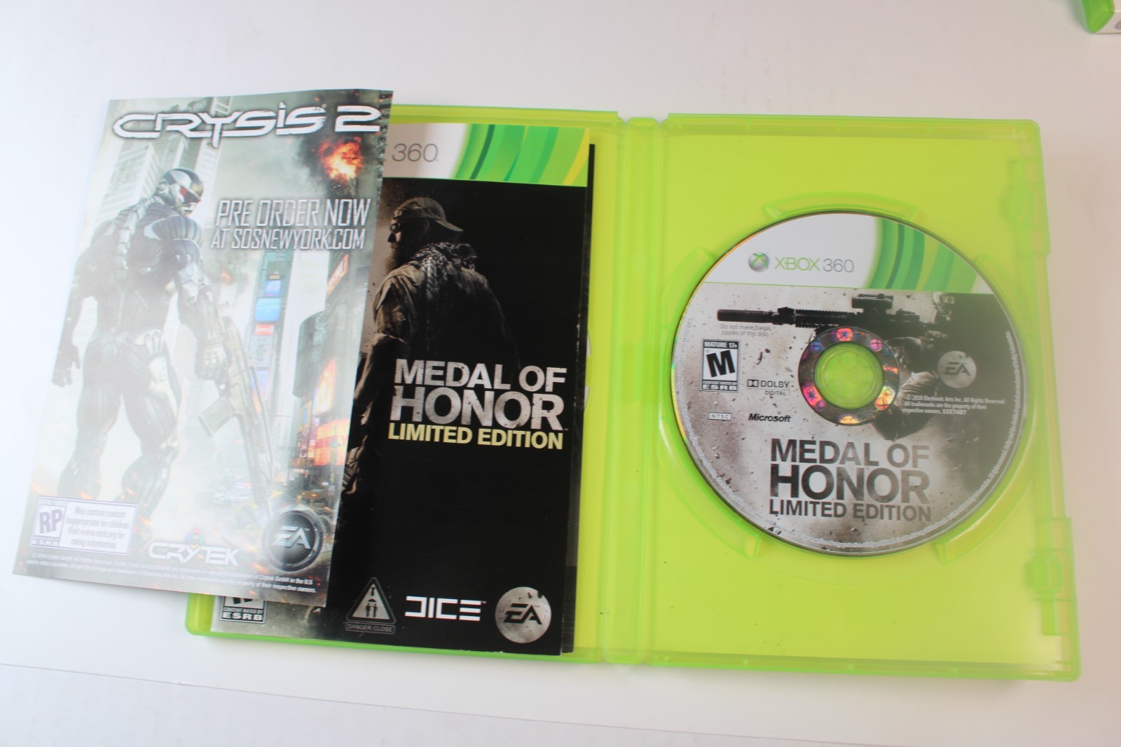 Medal of Honor Warfighter: Limited Edition (Xbox 360) CIB COMPLETE & TESTED