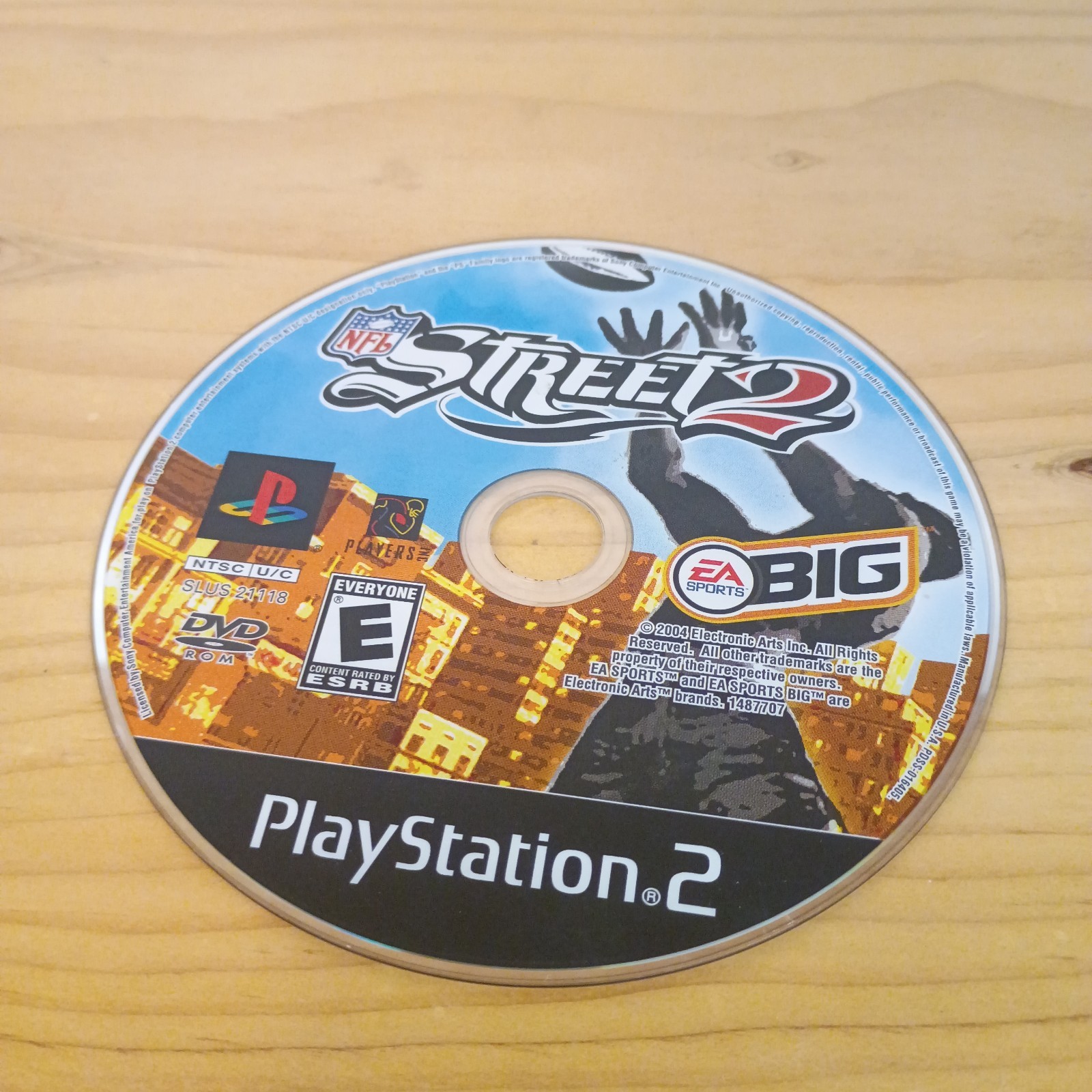 EA SPORTS BIG NFL Street 2 PS2 (2004) E NTSC-U/C Manual Included