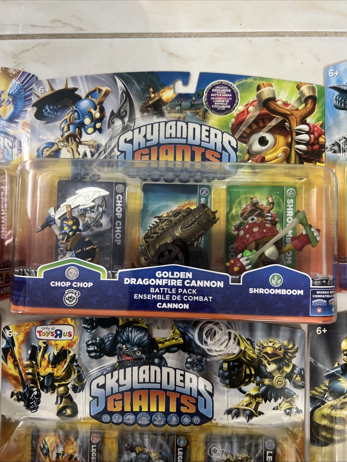 Skylanders Giants Legendary Ignitor Slam Bam Jet-Vac Bouncer Toys R Us Walmart