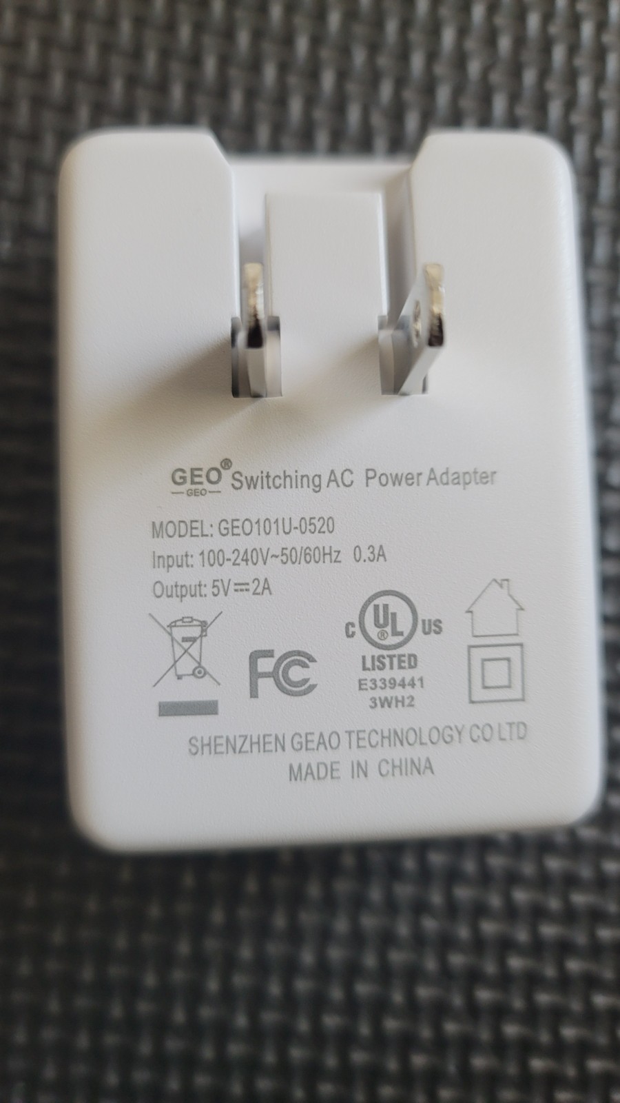 HANDHELD GAMING PLUG 5V=2A (SHIPS OUT OF TEXAS) GORILLAX RETRO GAMING