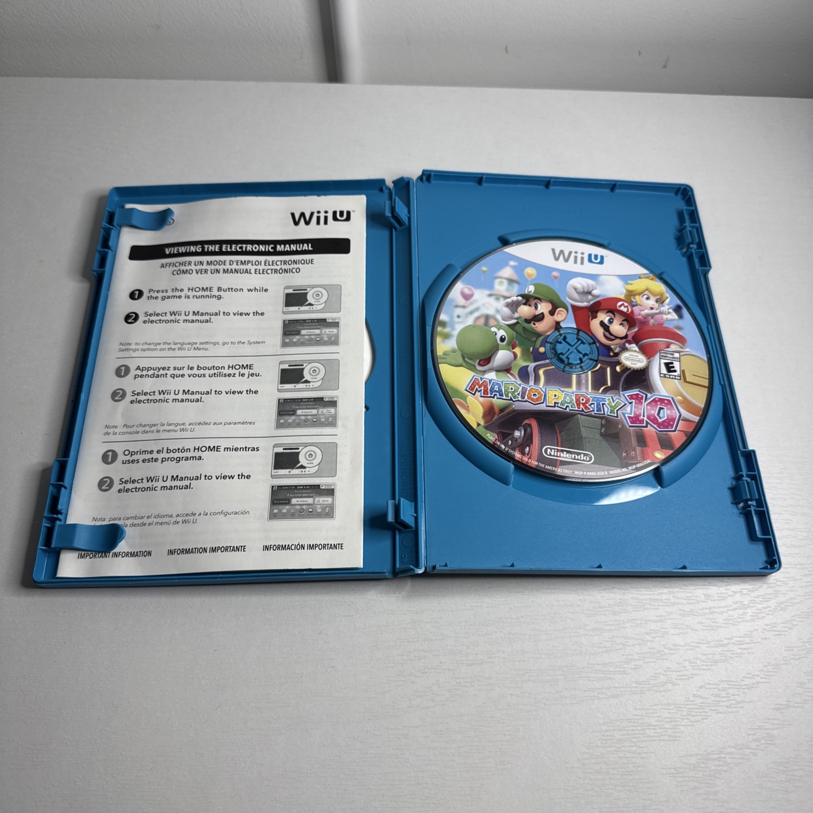 Mario Party 10 (Nintendo Wii U) Tested & Working, Great Condition